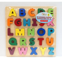 FIRST LEARNING 3D WOODEN PUZZLE ALPHABET