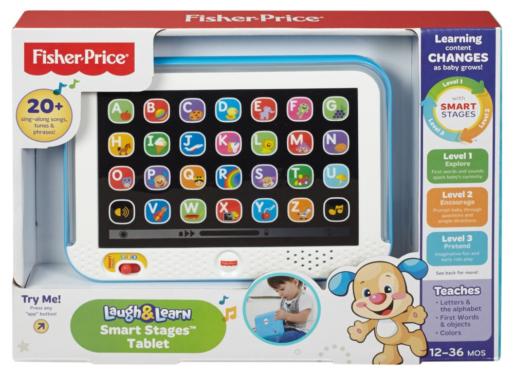 FISHER-PRICE LAUGH & LEARN SMART STAGES TABLET BLUE
