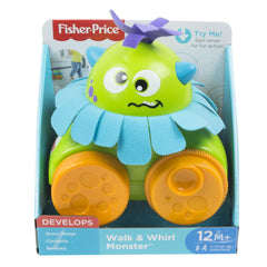 FISHER-PRICE WALK & WHIRL MONSTERS PULL TOY