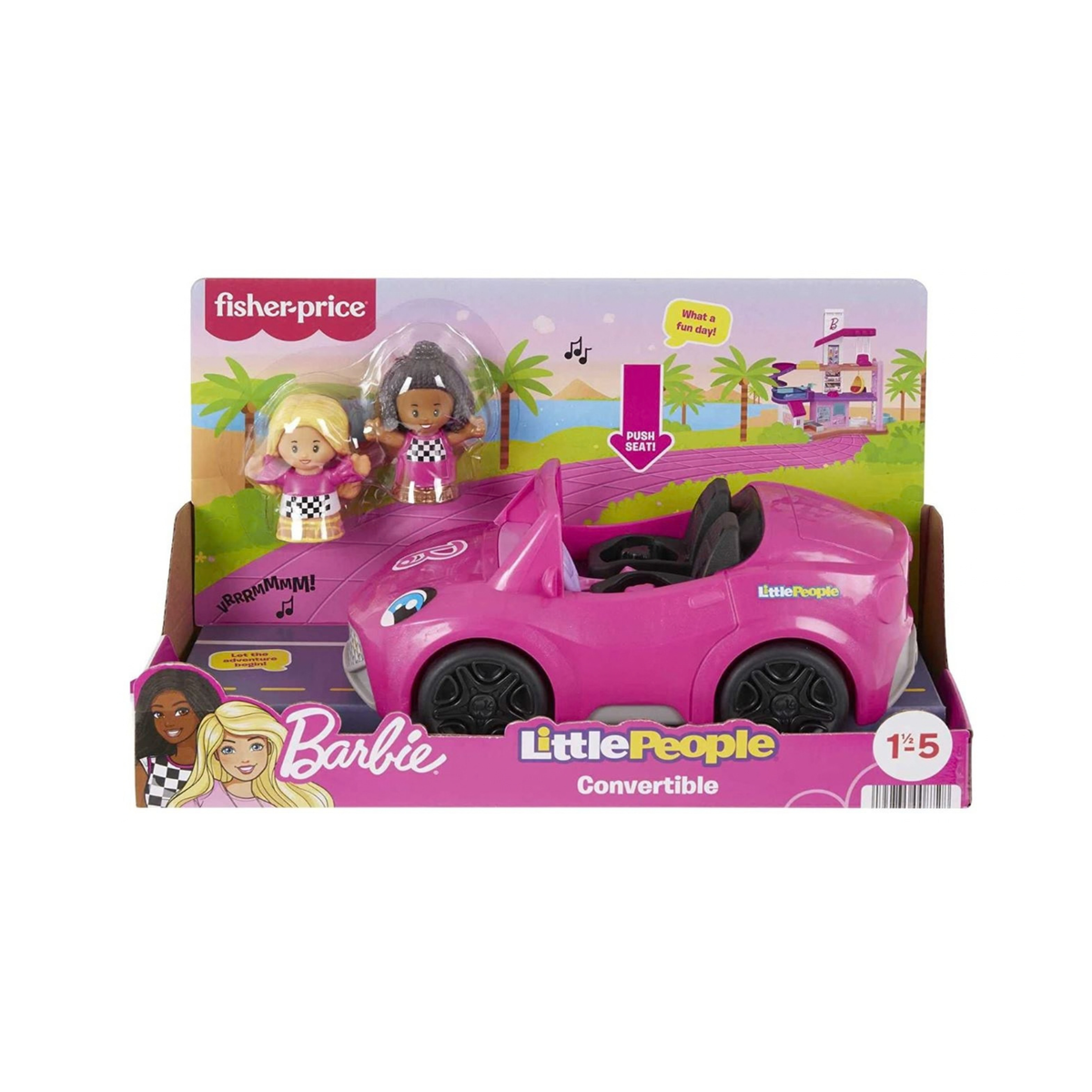 Fisher-Price Little People Barbie Convertible