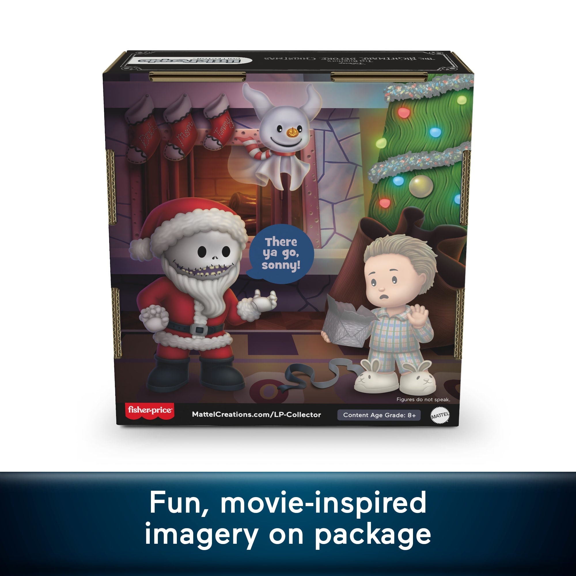 Fisher-Price Little People Collector - Disney Tim Burton's The Nightmare Before Christmas: Santa Jack