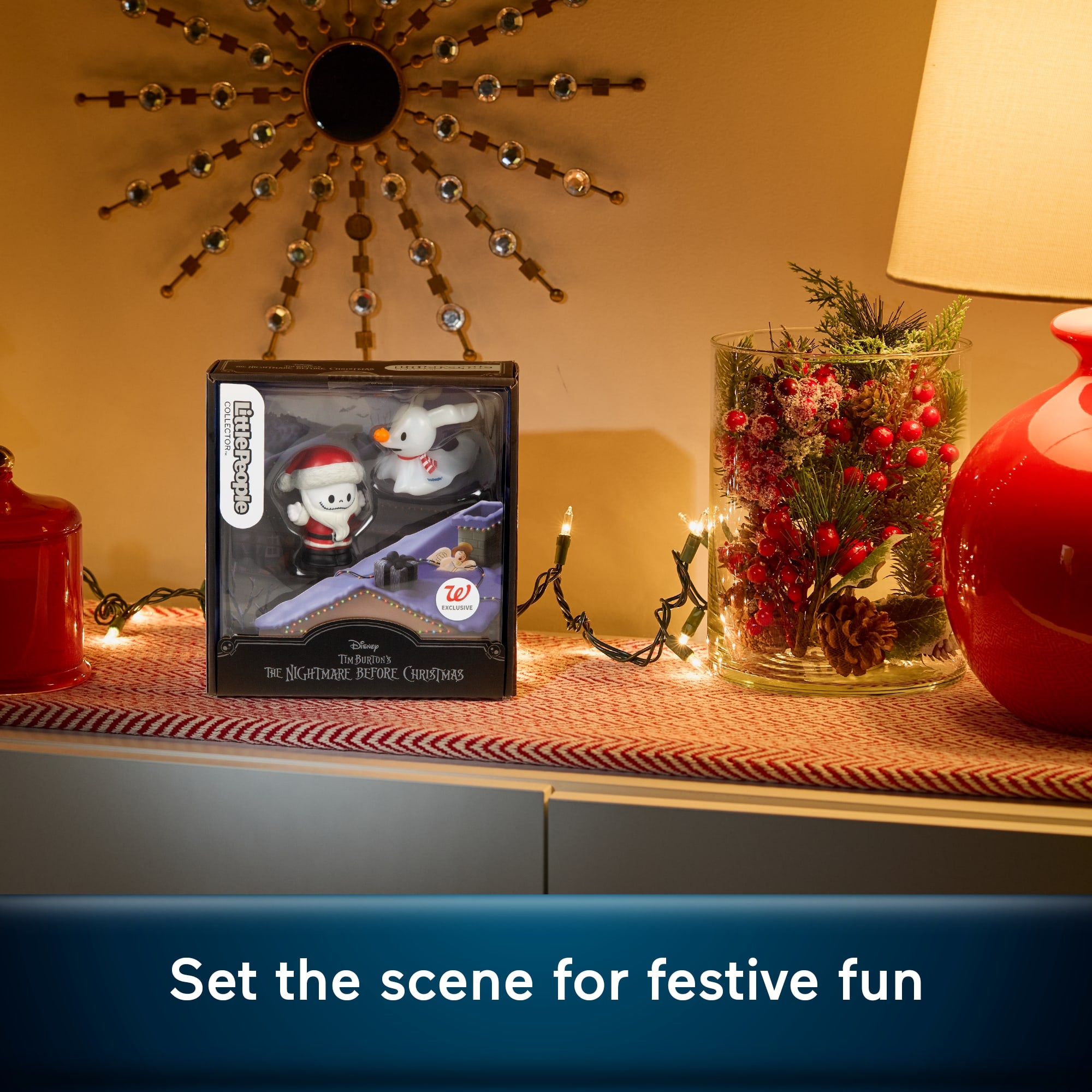 Fisher-Price Little People Collector - Disney Tim Burton's The Nightmare Before Christmas: Santa Jack