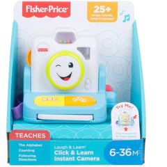 FISHER-PRICE LAUGH & LEARN CLICK & LEARN INSTANT CAMERA