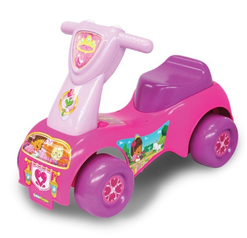 FISHER-PRICE PUSH 'N SCOOT PRINCESS RIDE-ON