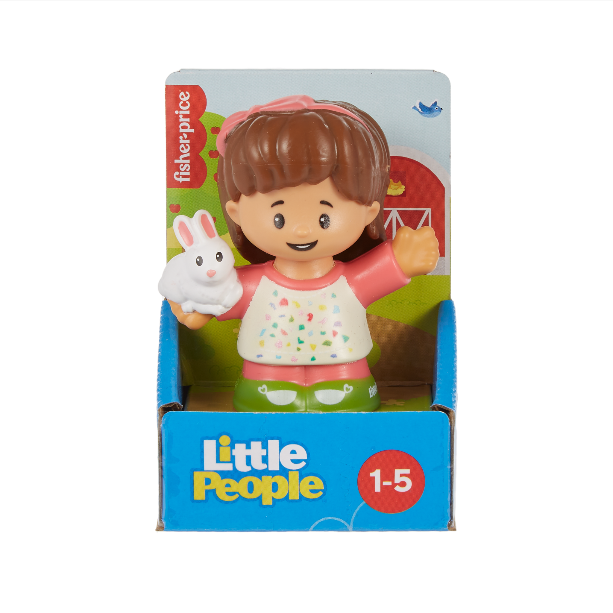 Fisher Price Little People Girl With Bunny