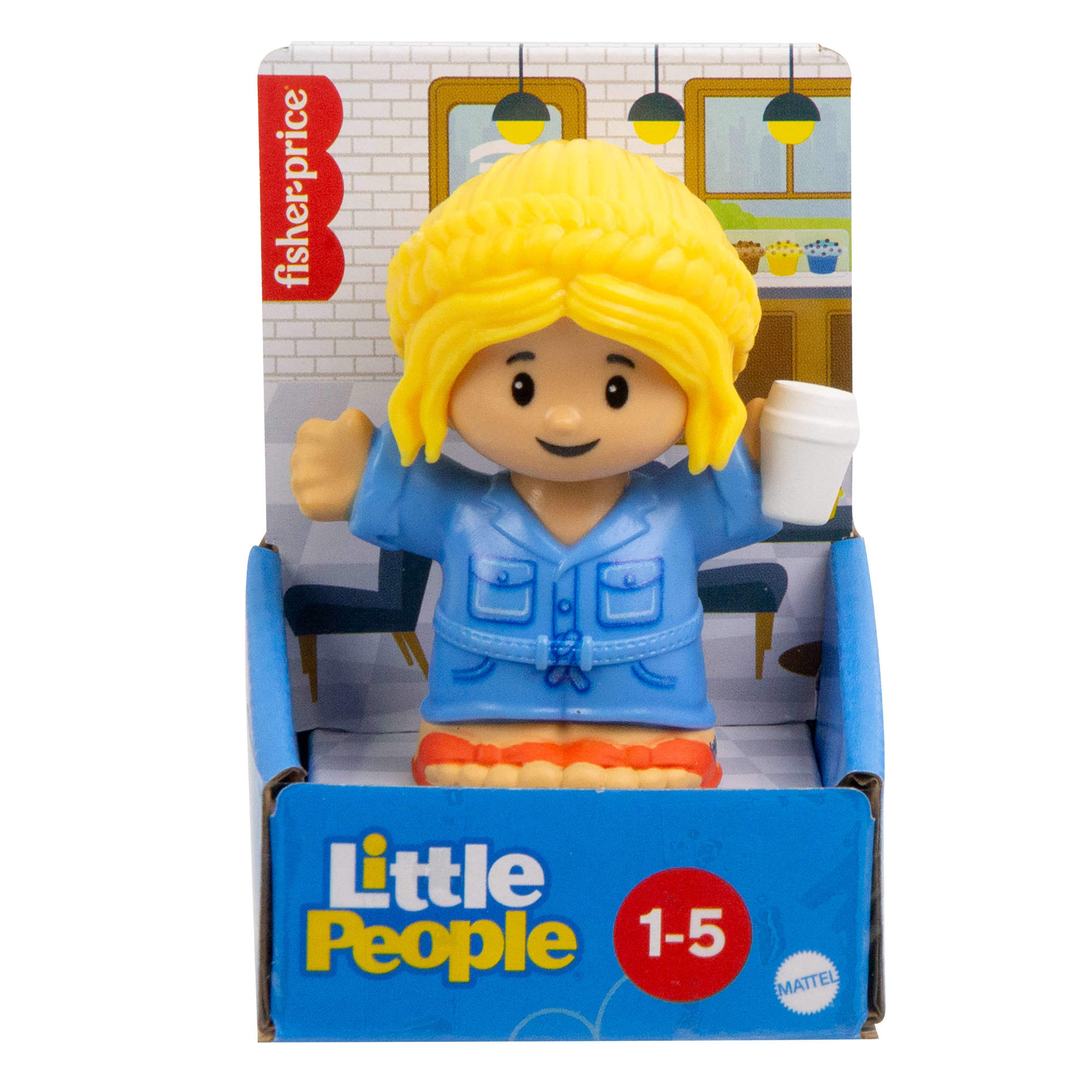 Fisher-Price Little People Denim Jumpsuit Mum