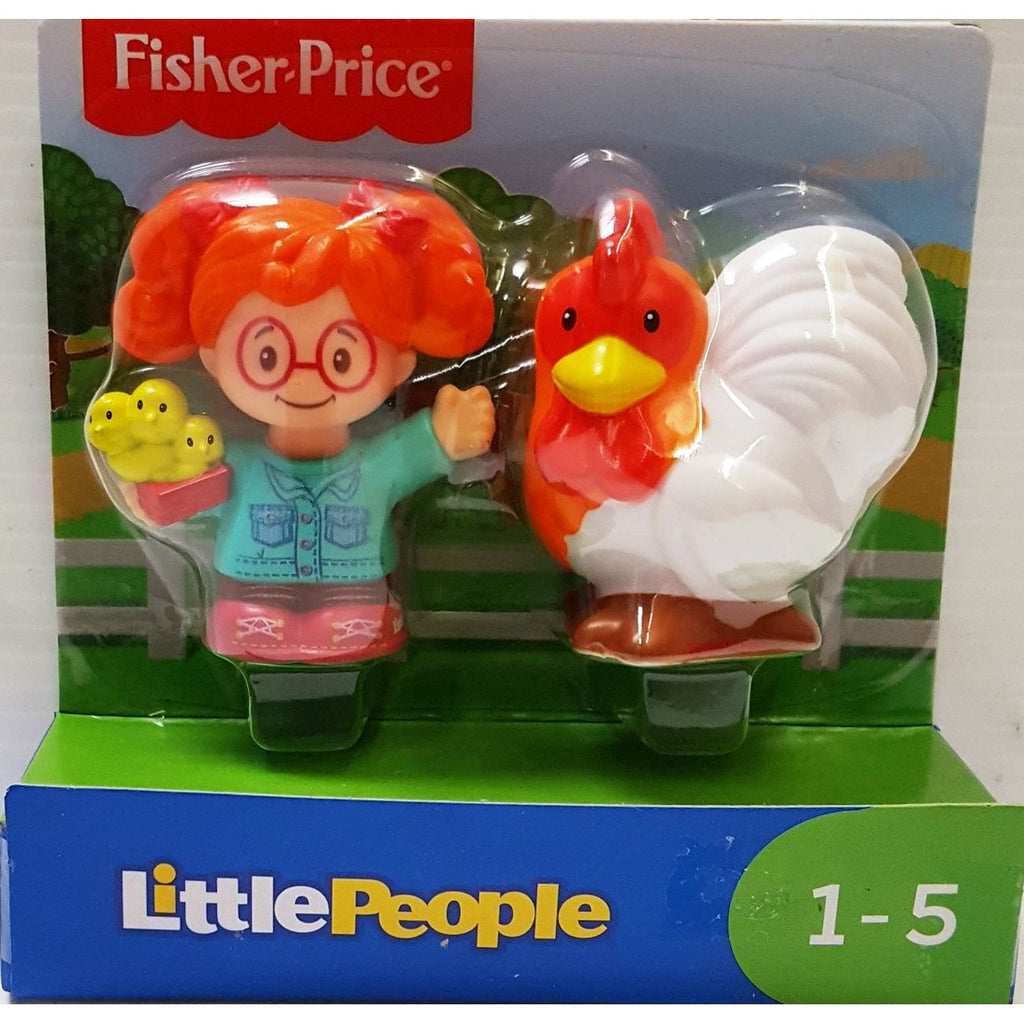 FISHER-PRICE LITTLE PEOPLE FIGURE 2 PACK - CHICKEN