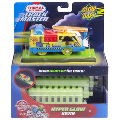 FISHER-PRICE THOMAS & FRIENDS TRACKMASTER MOTORIZED ENGINE HYPER GLOW KEVIN
