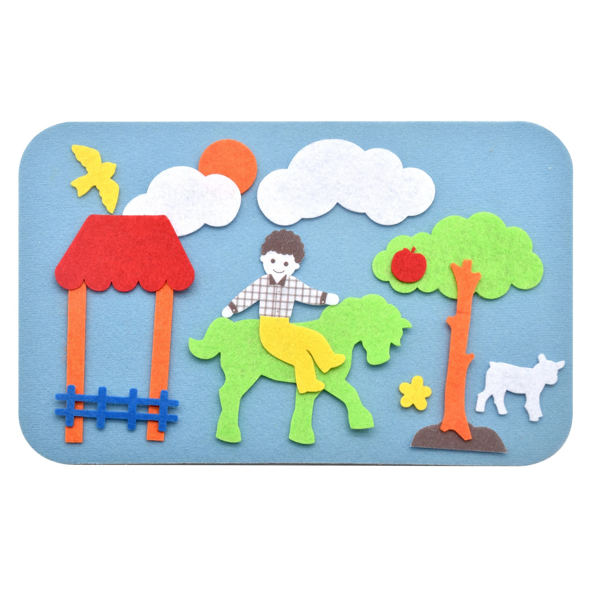 Fuzzy Felt Classic - Farm Yard