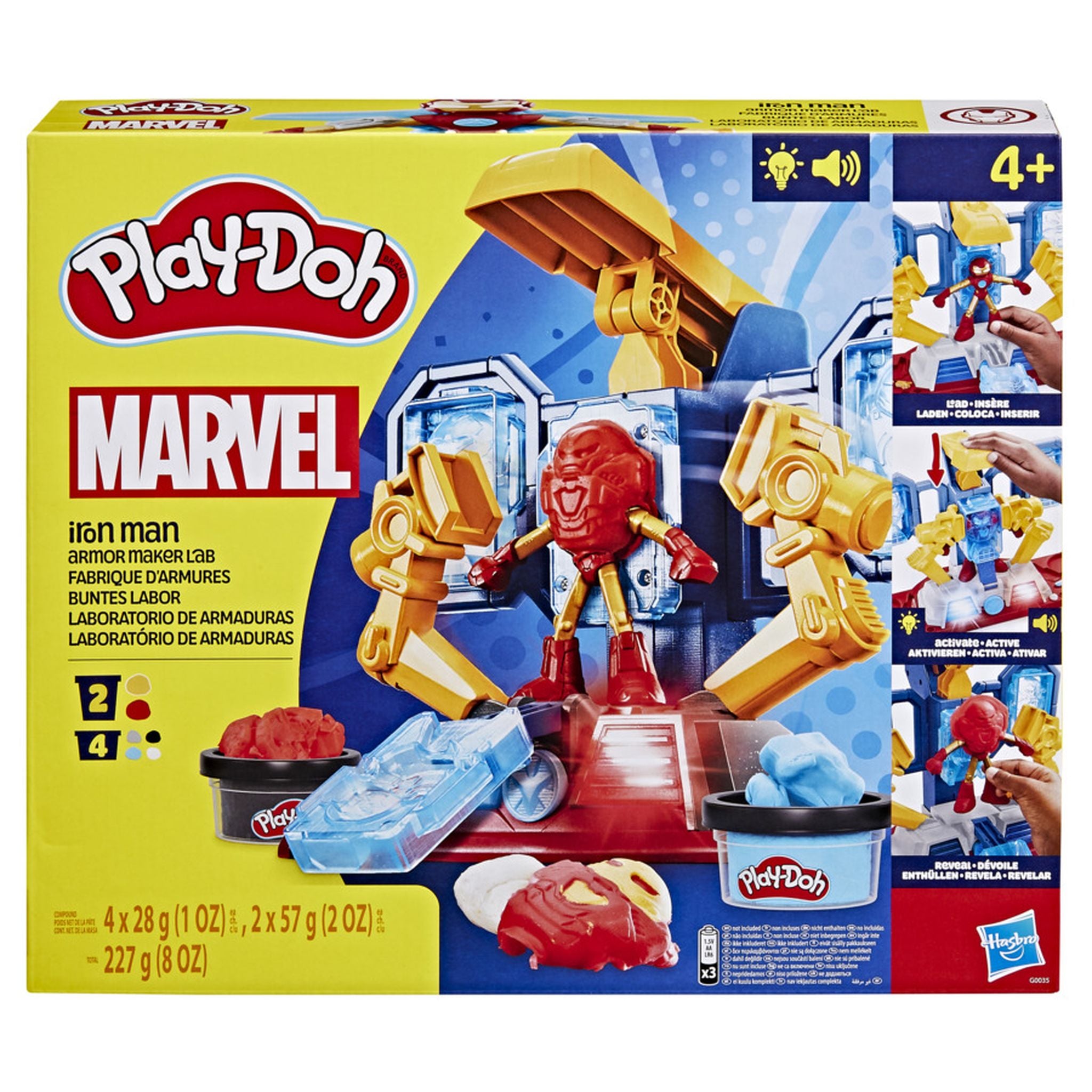 Play-Doh Marvel Iron Man Armor Maker Lab