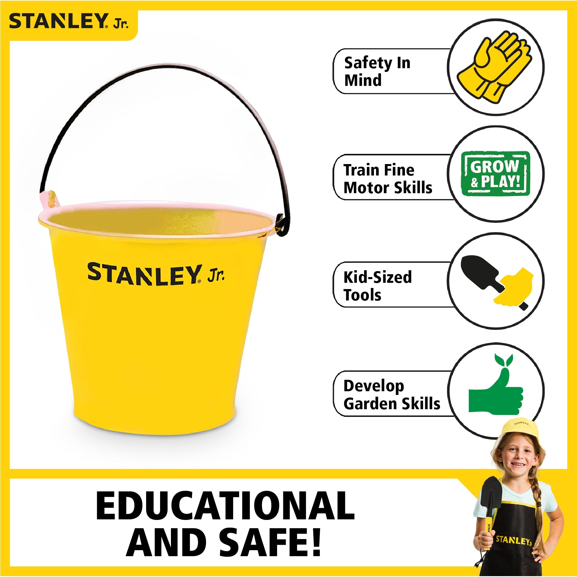 Stanley Jr. Metal Bucket