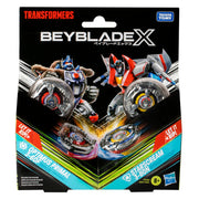Beyblade X Transformers Collab Optimus Primal vs Starscream
