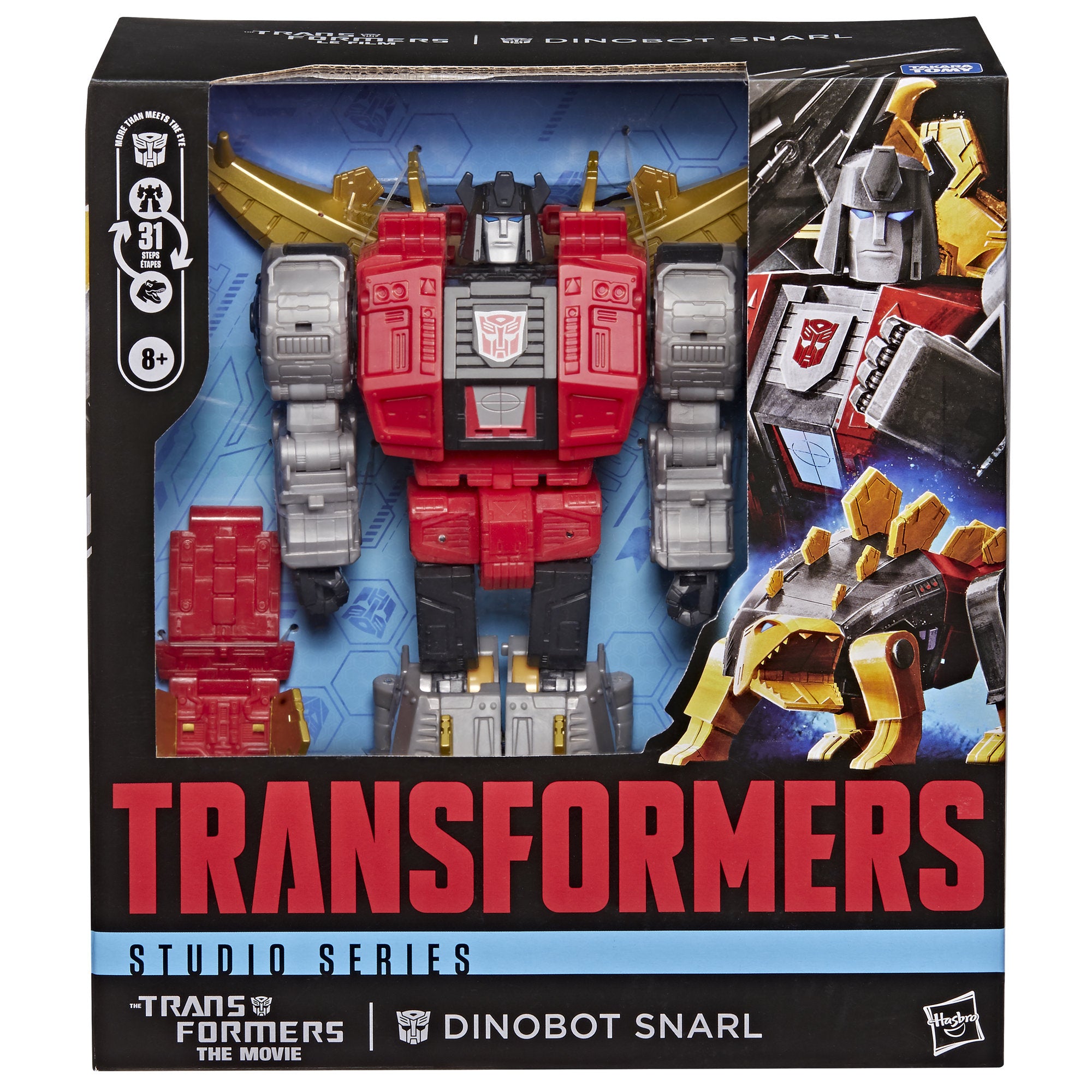 Transformers Generation Studio Series Leader Class 8.5 Inch Dinobot Snarl