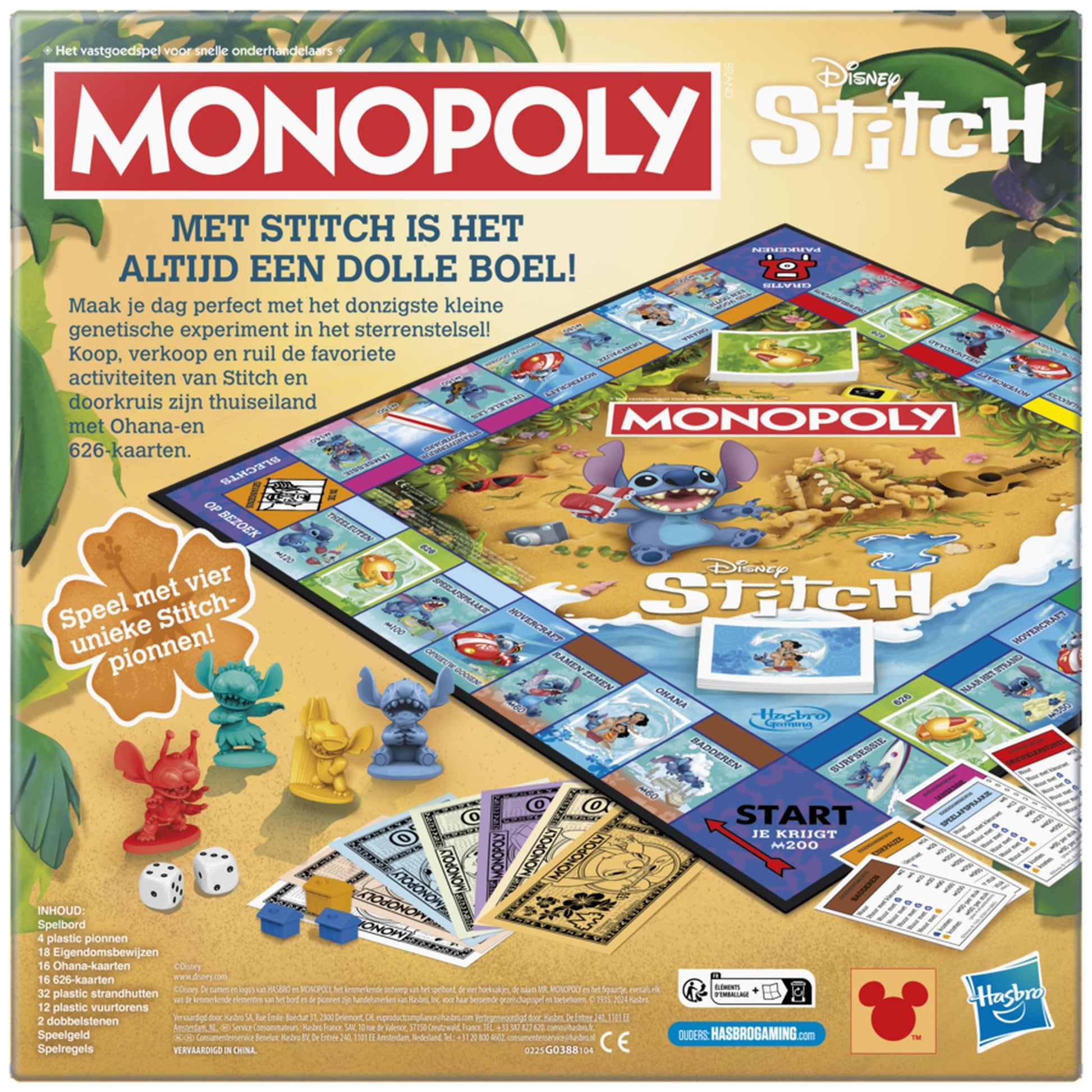 Monopoly Disney Stitch Edition - Toyworld Australia