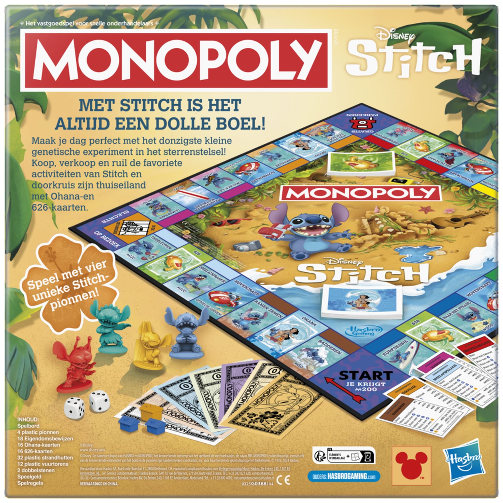 Monopoly Disney Stitch Edition - Toyworld Australia