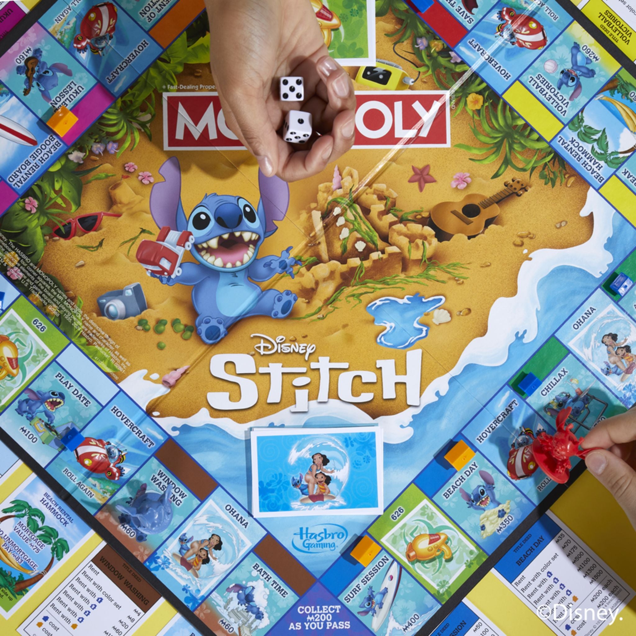 Monopoly Disney Stitch Edition - Toyworld Australia