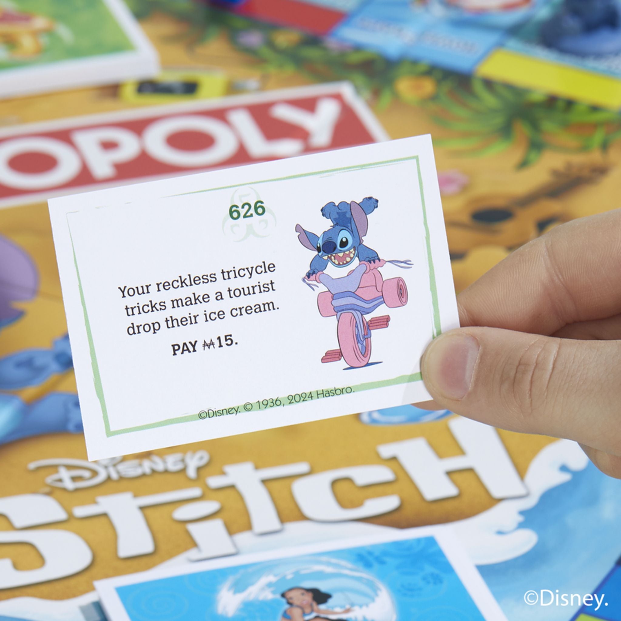 Monopoly Disney Stitch Edition - Toyworld Australia