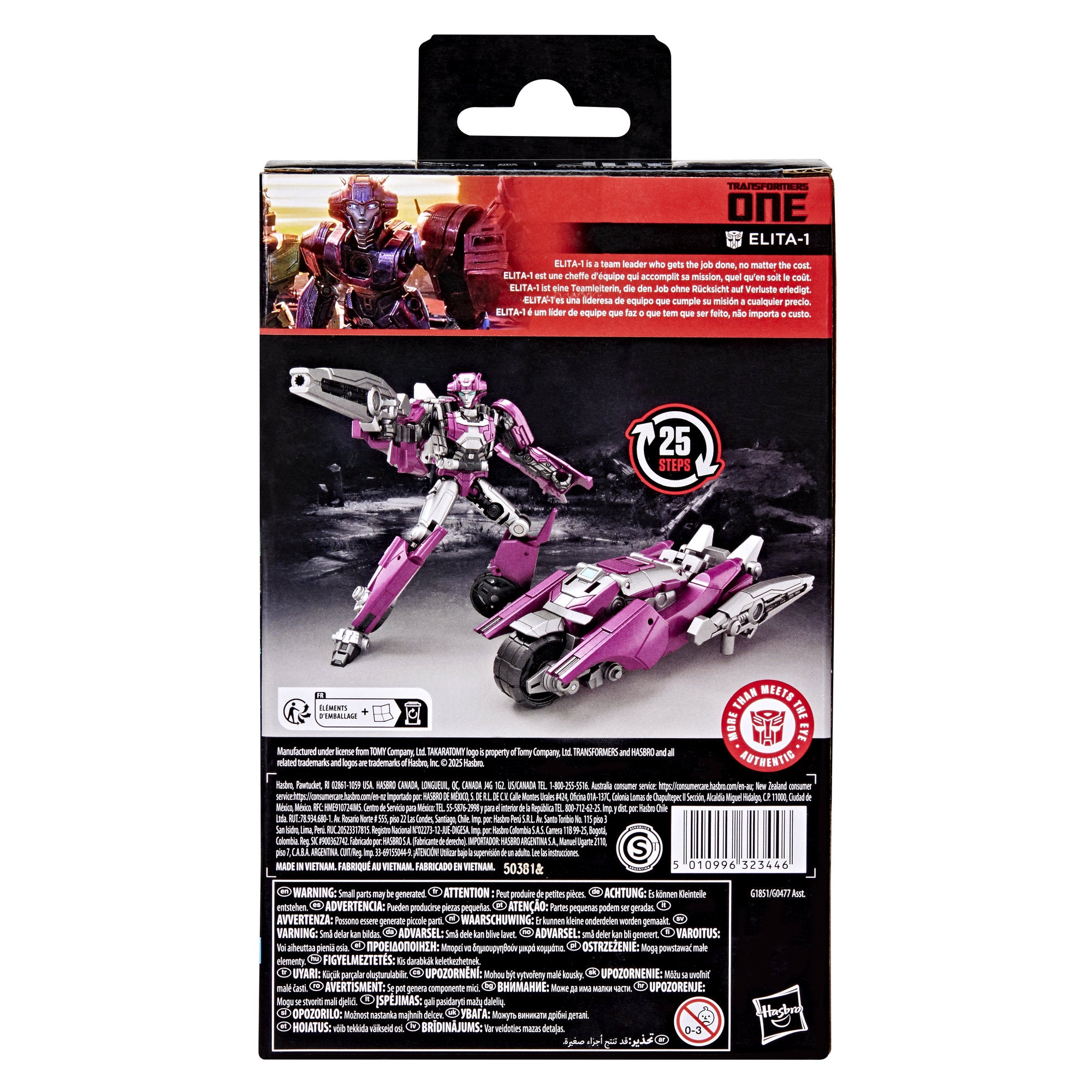 Transformers Studio Series Deluxe Class Transformers One - Elita-1