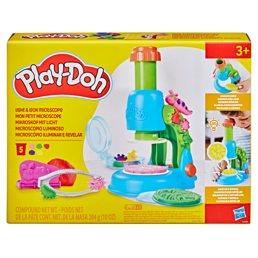 Play-Doh Light And Look Microscope - Toyworld Australia