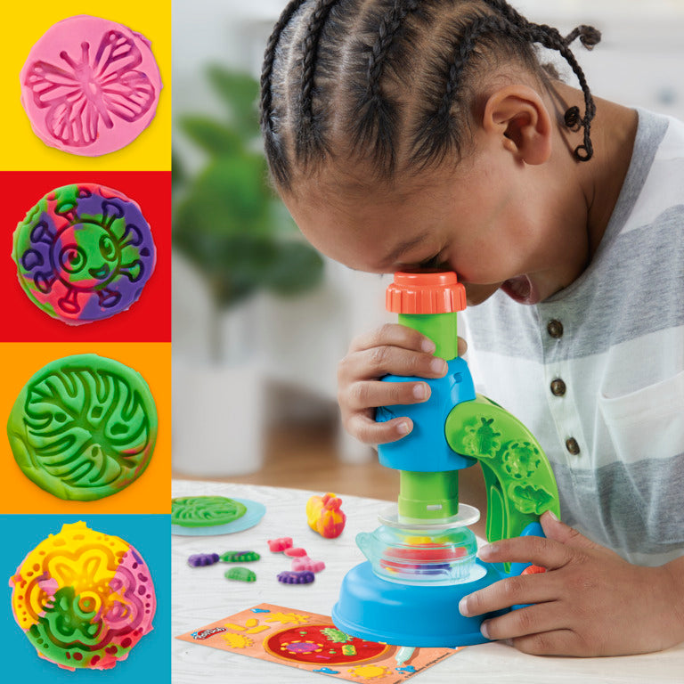 Play-Doh Light And Look Microscope - Toyworld Australia