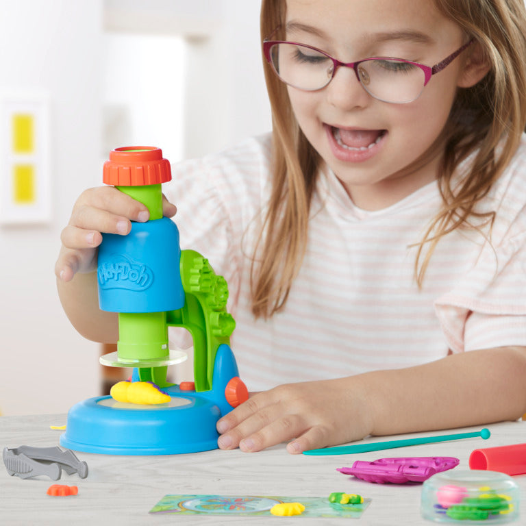 Play-Doh Light And Look Microscope - Toyworld Australia