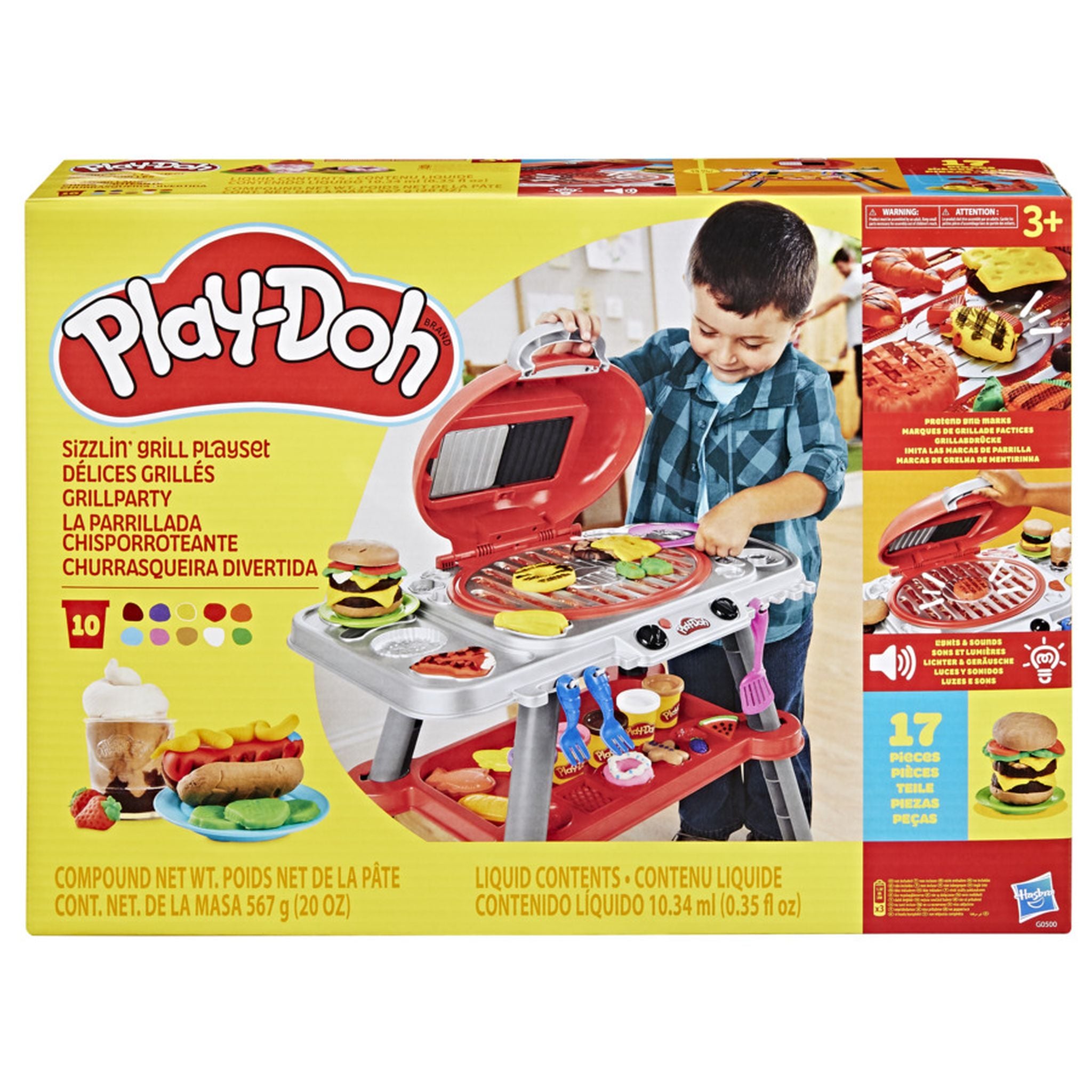 Play-Doh Sizzlin Grill Playset