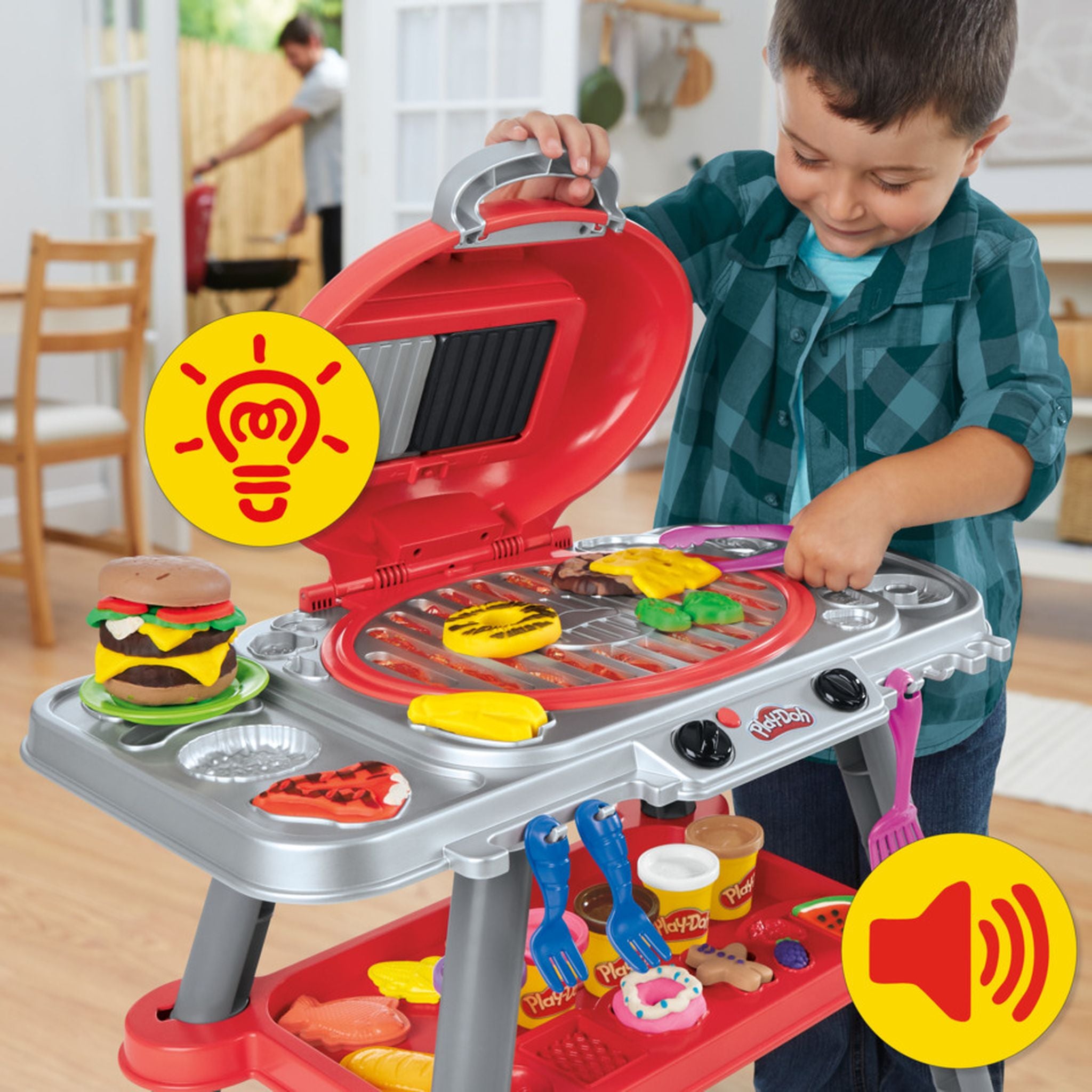 Play-Doh Sizzlin Grill Playset - Toyworld Australia