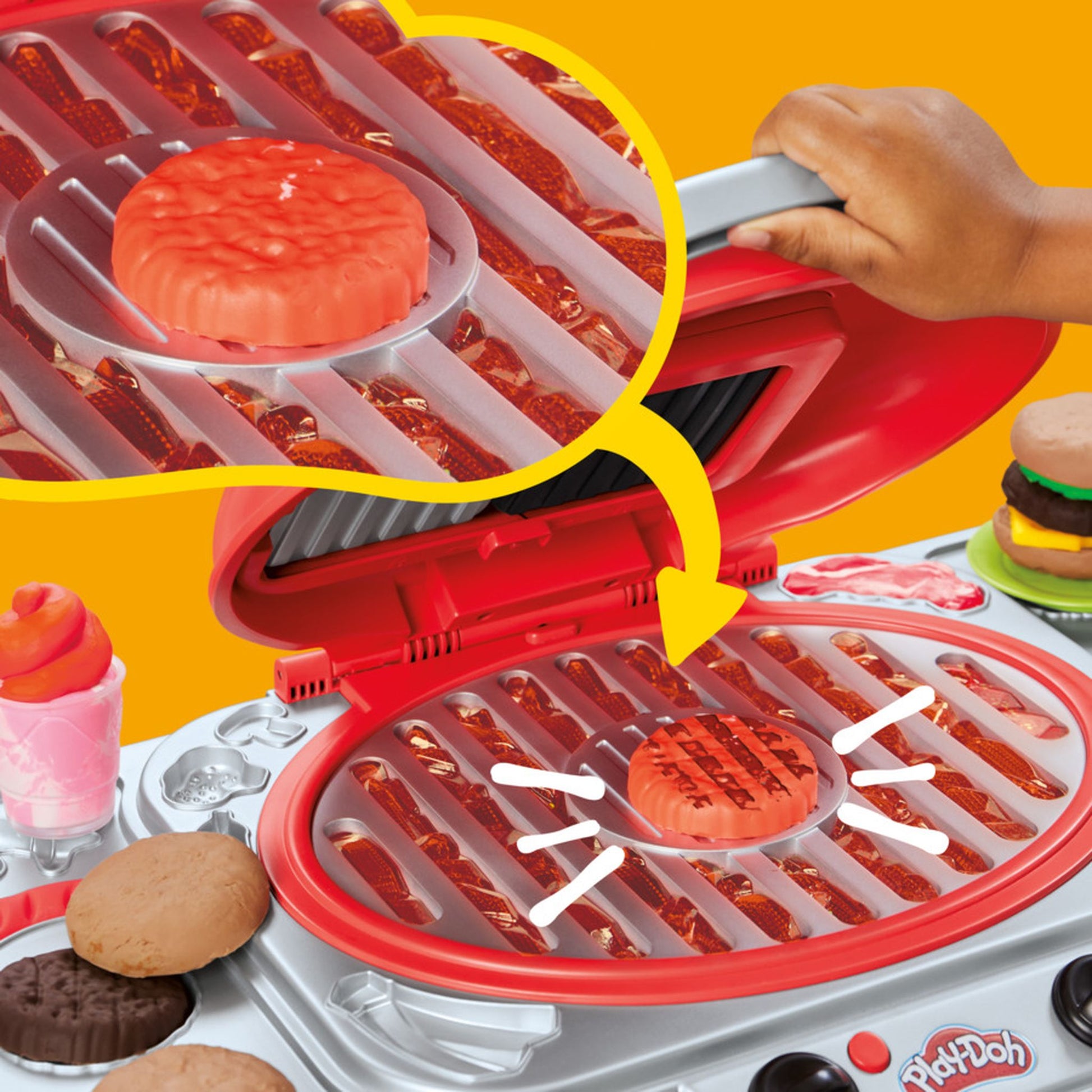 Play-Doh Sizzlin Grill Playset - Toyworld Australia