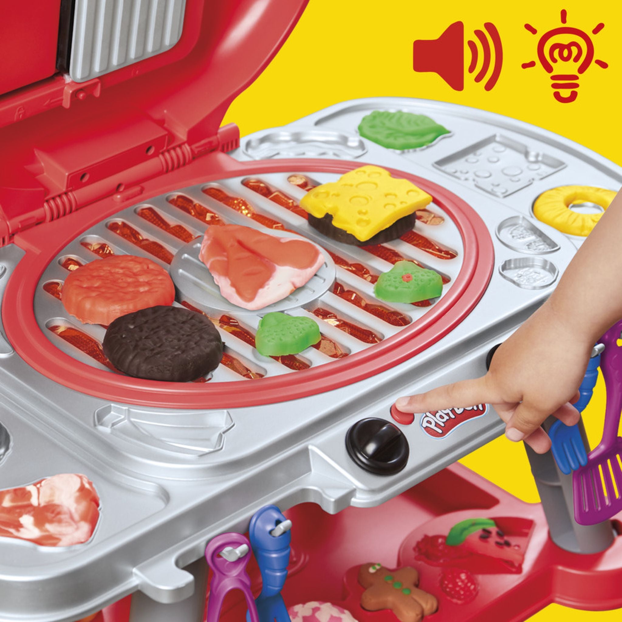 Play-Doh Sizzlin Grill Playset - Toyworld Australia