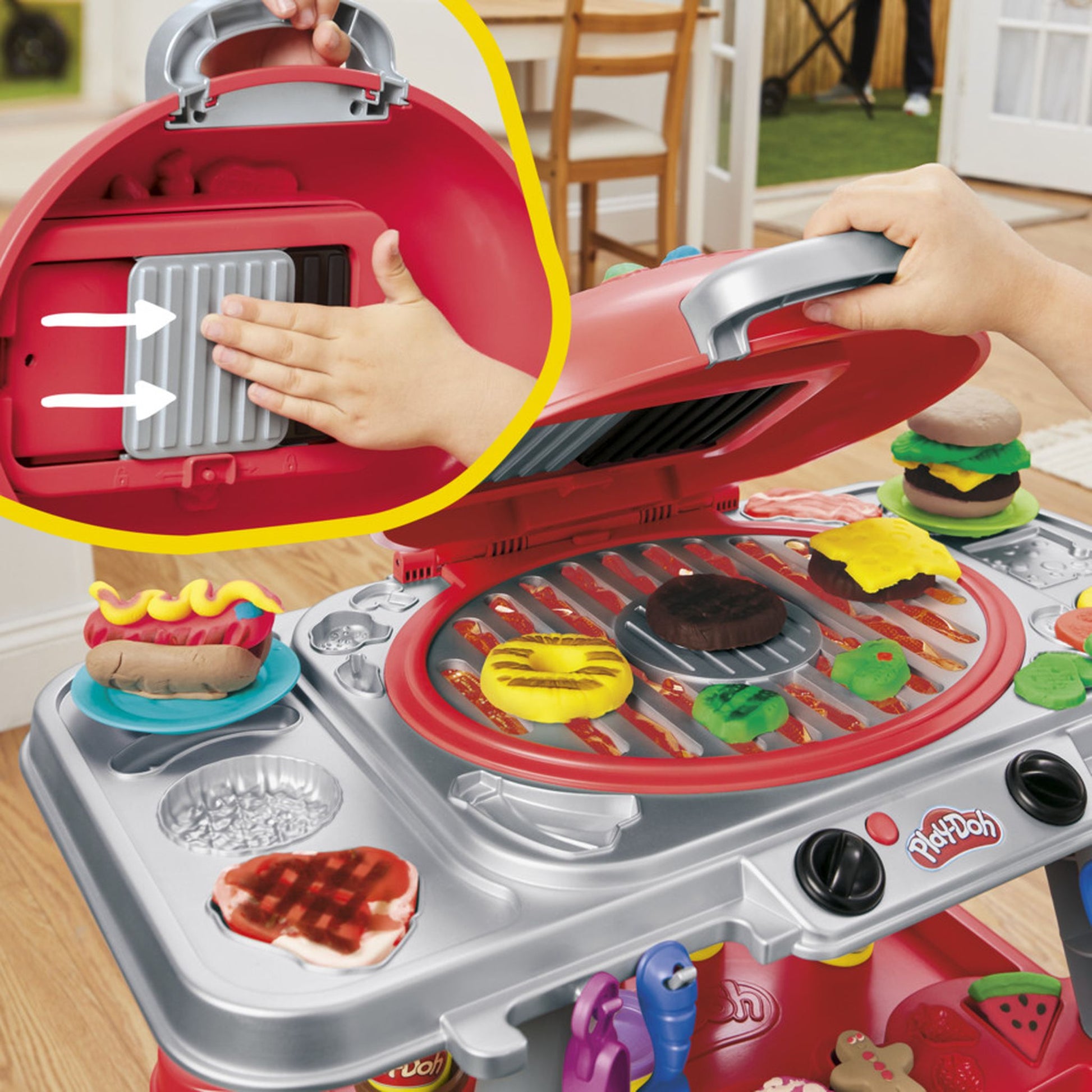 Play-Doh Sizzlin Grill Playset - Toyworld Australia