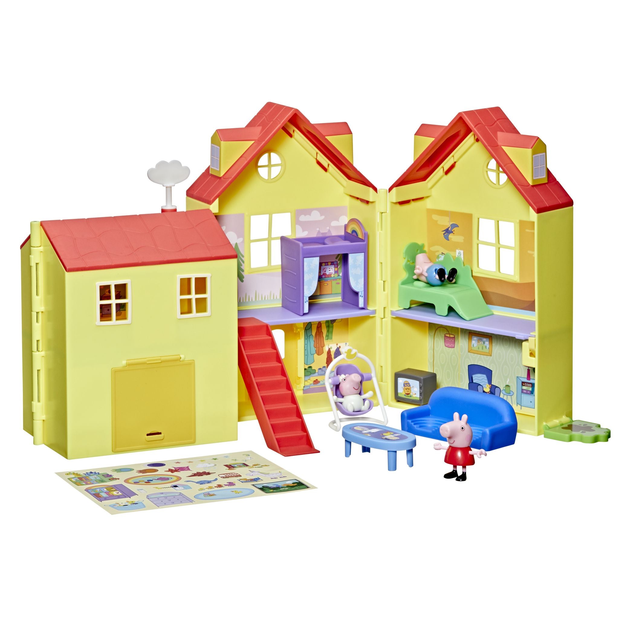 Peppa Pig Peppa's Big Family Fold Out House