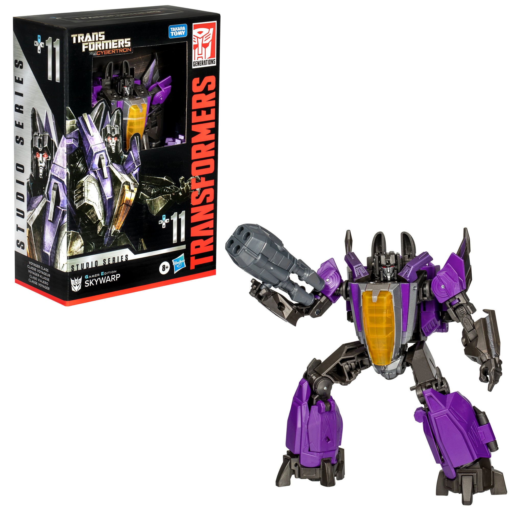 Transformers Studio Series Gamer Edition - Skywarp Action Figure