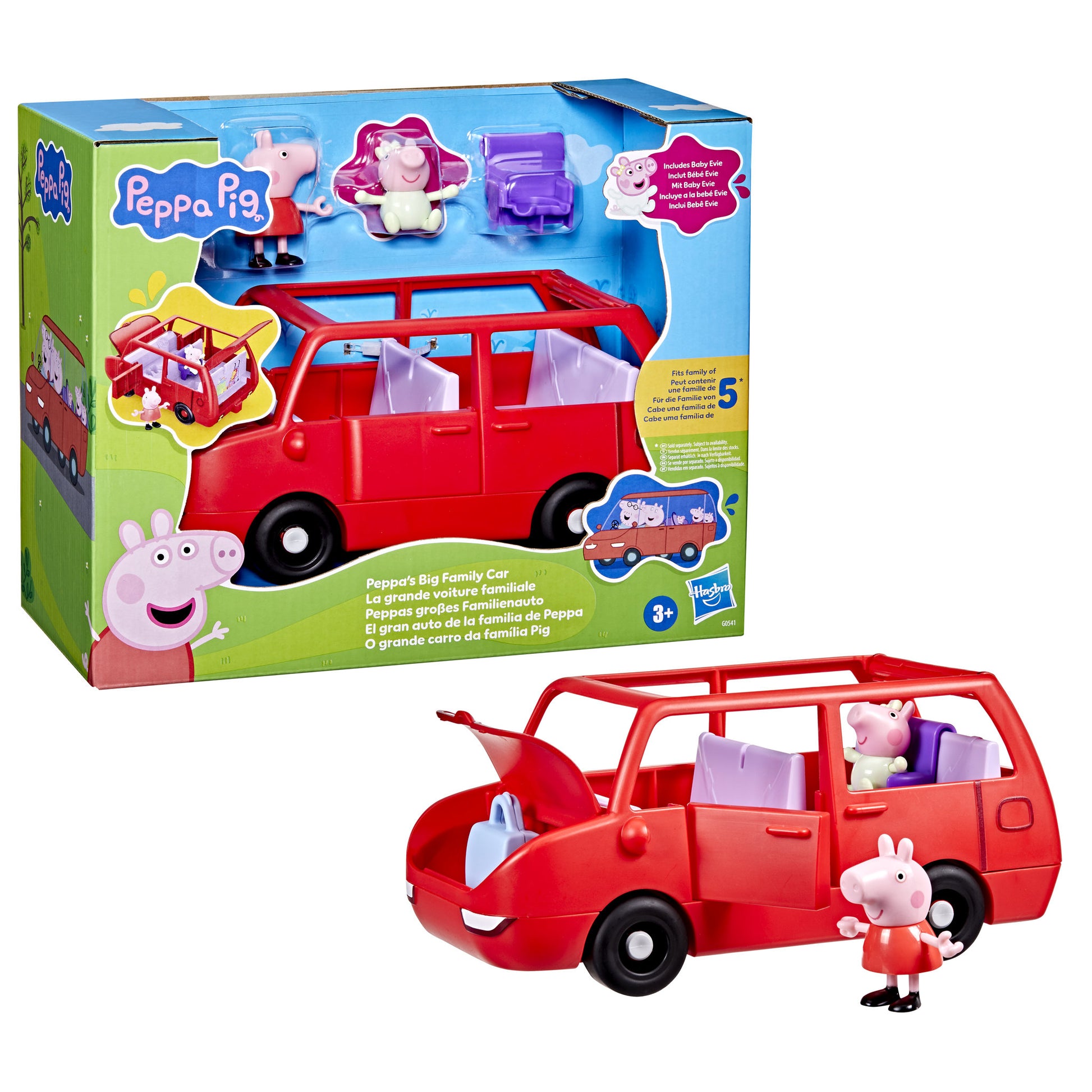 Peppa Pig Peppa's Big Family Car - Toyworld Australia