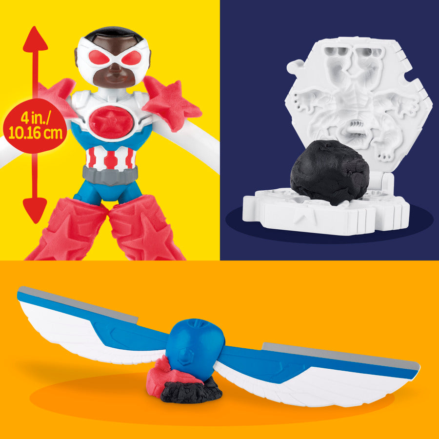 Play-Doh Captain America Moto-Slicer