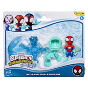 Marvel Spidey and His Amazing Friends 3 Inch Water-Webs Figure 2 Pack - Spidey & Hydro-Man