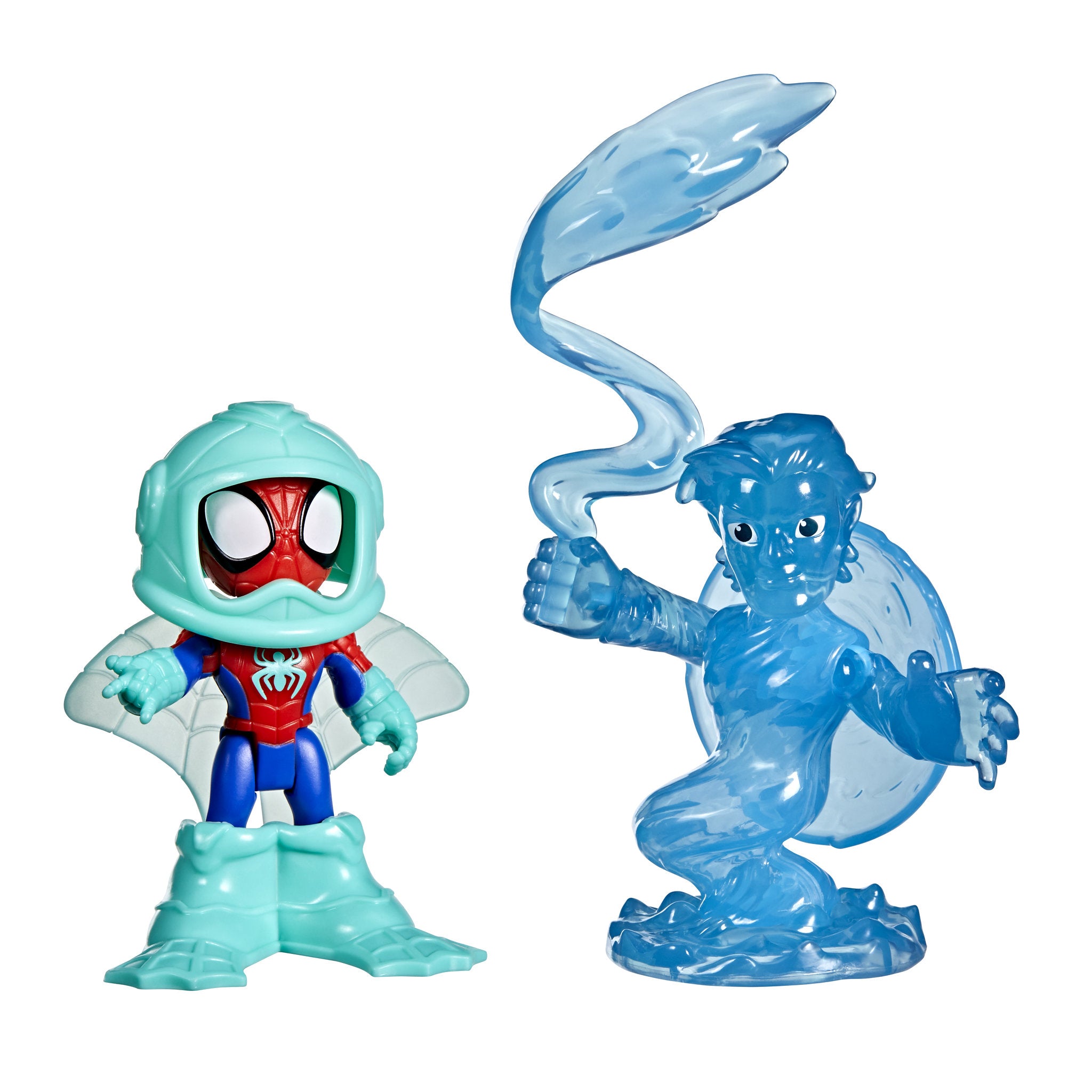 Marvel Spidey and His Amazing Friends 3 Inch Water-Webs Figure 2 Pack - Spidey & Hydro-Man