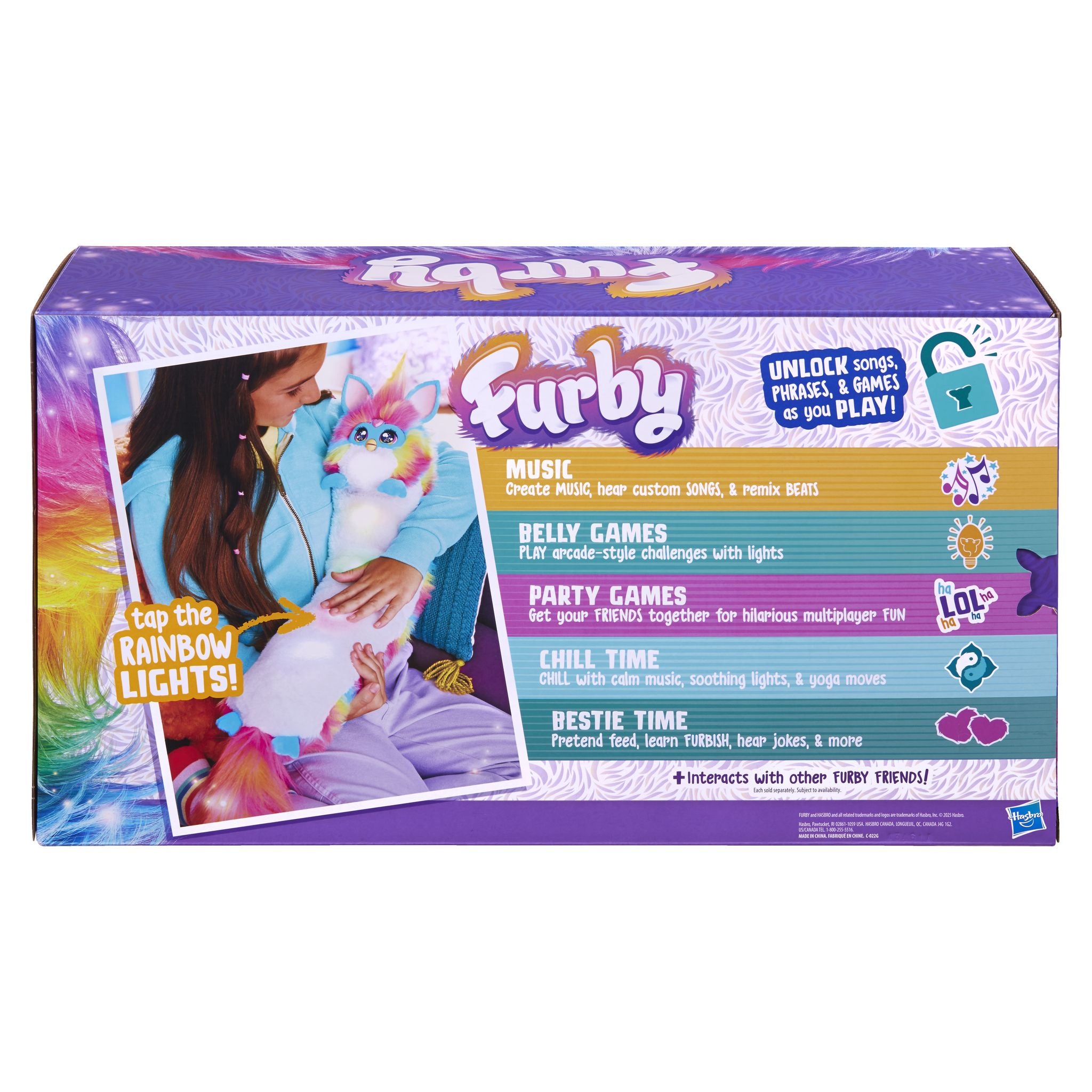 Furby Interactive Plush DJ Furby