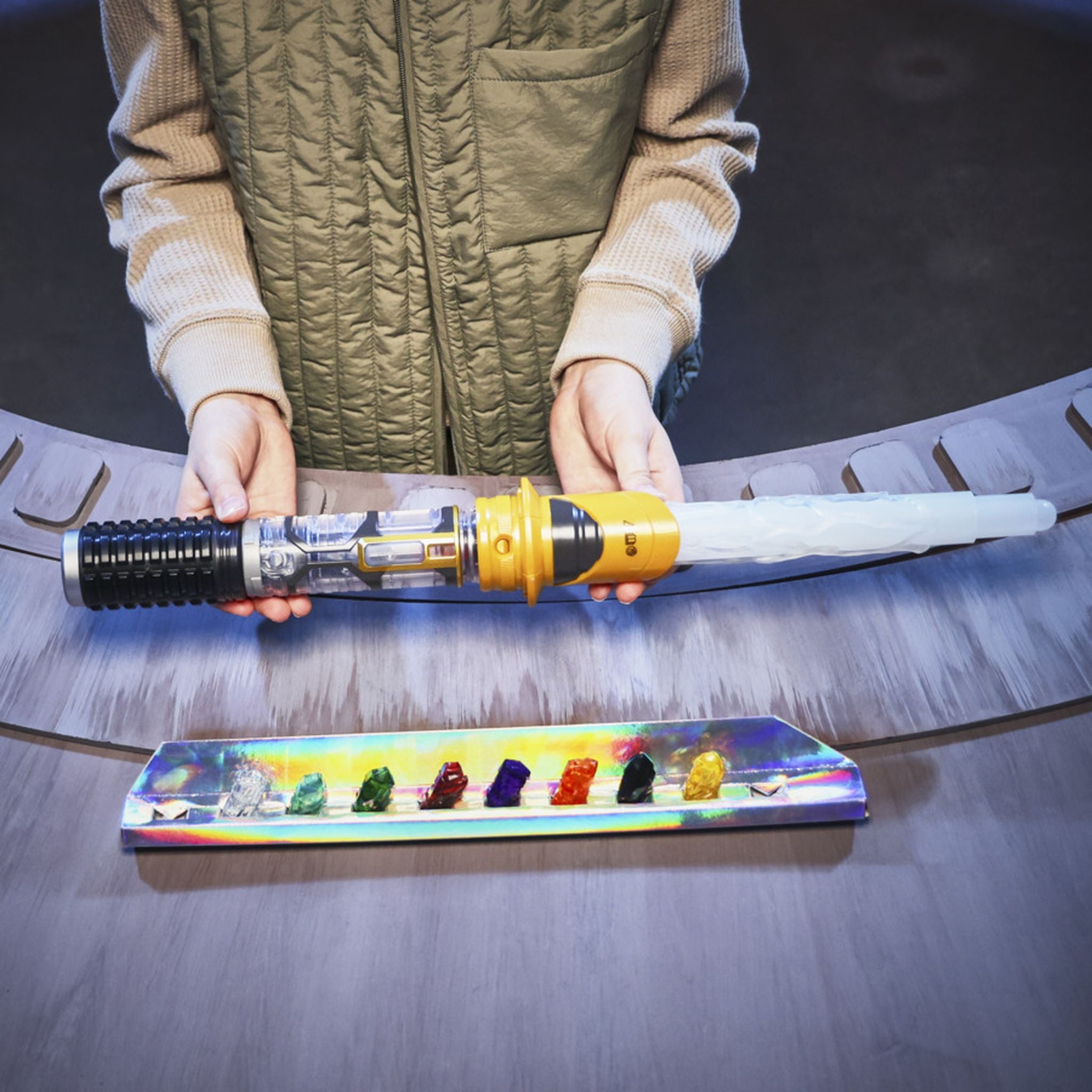 Star Wars Power Crystal Lightsaber