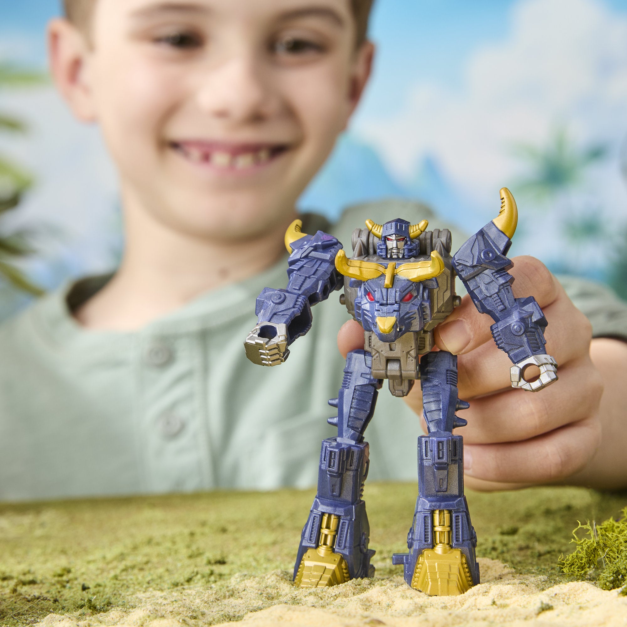 Transformers Cyberworld Armored Cyber Changers - Megatron Bull