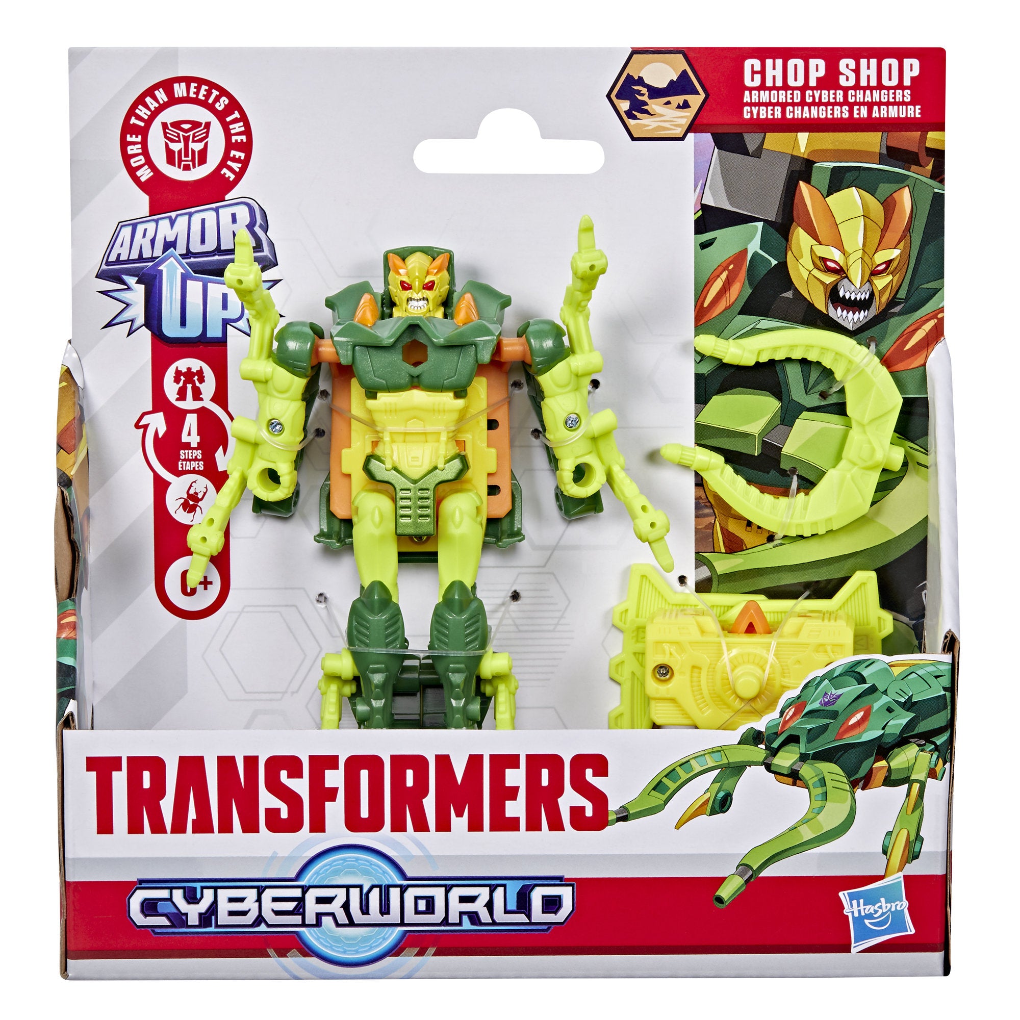 Transformers Cyberworld Armored Cyber Changers - Chop Shop