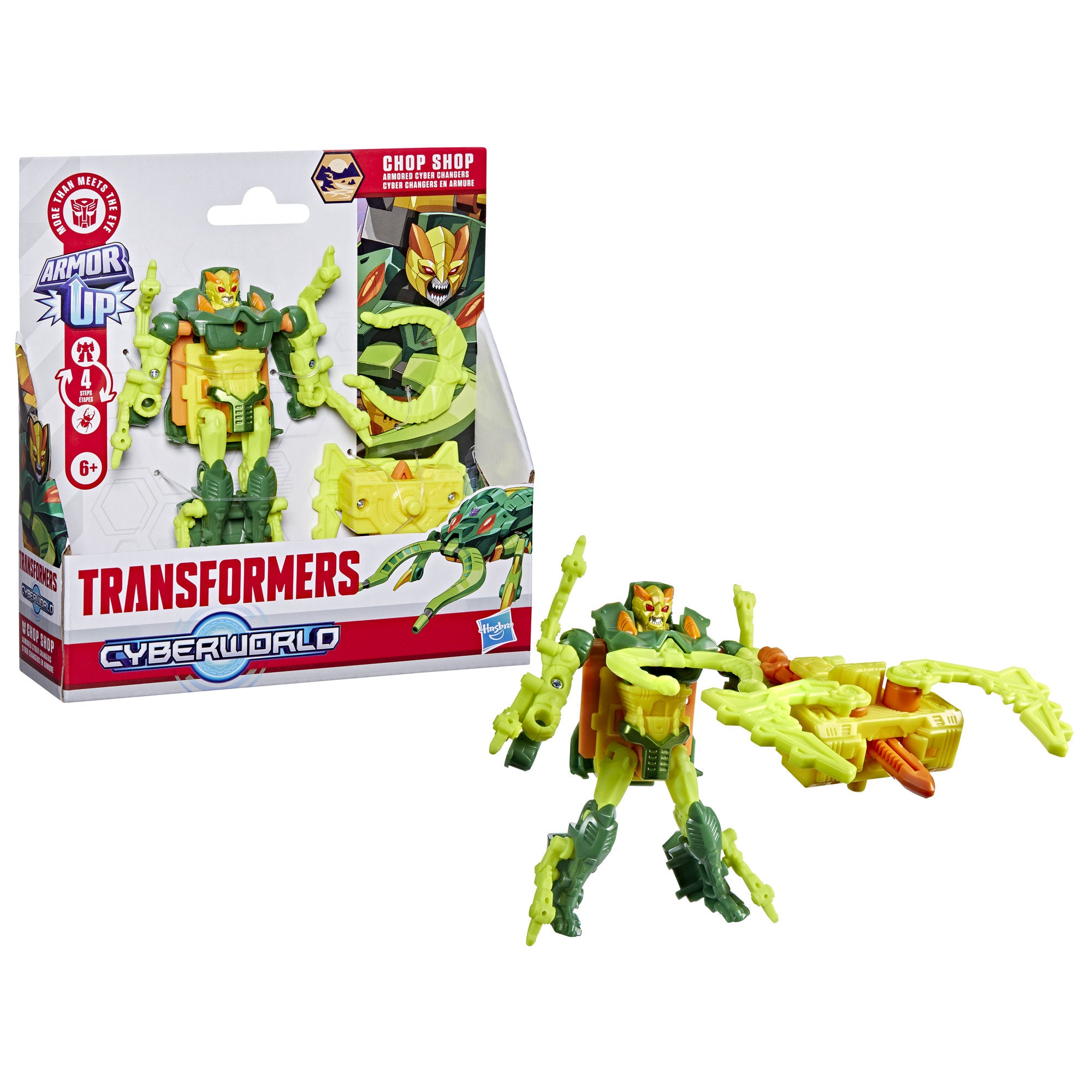 Transformers Cyberworld Armored Cyber Changers - Chop Shop