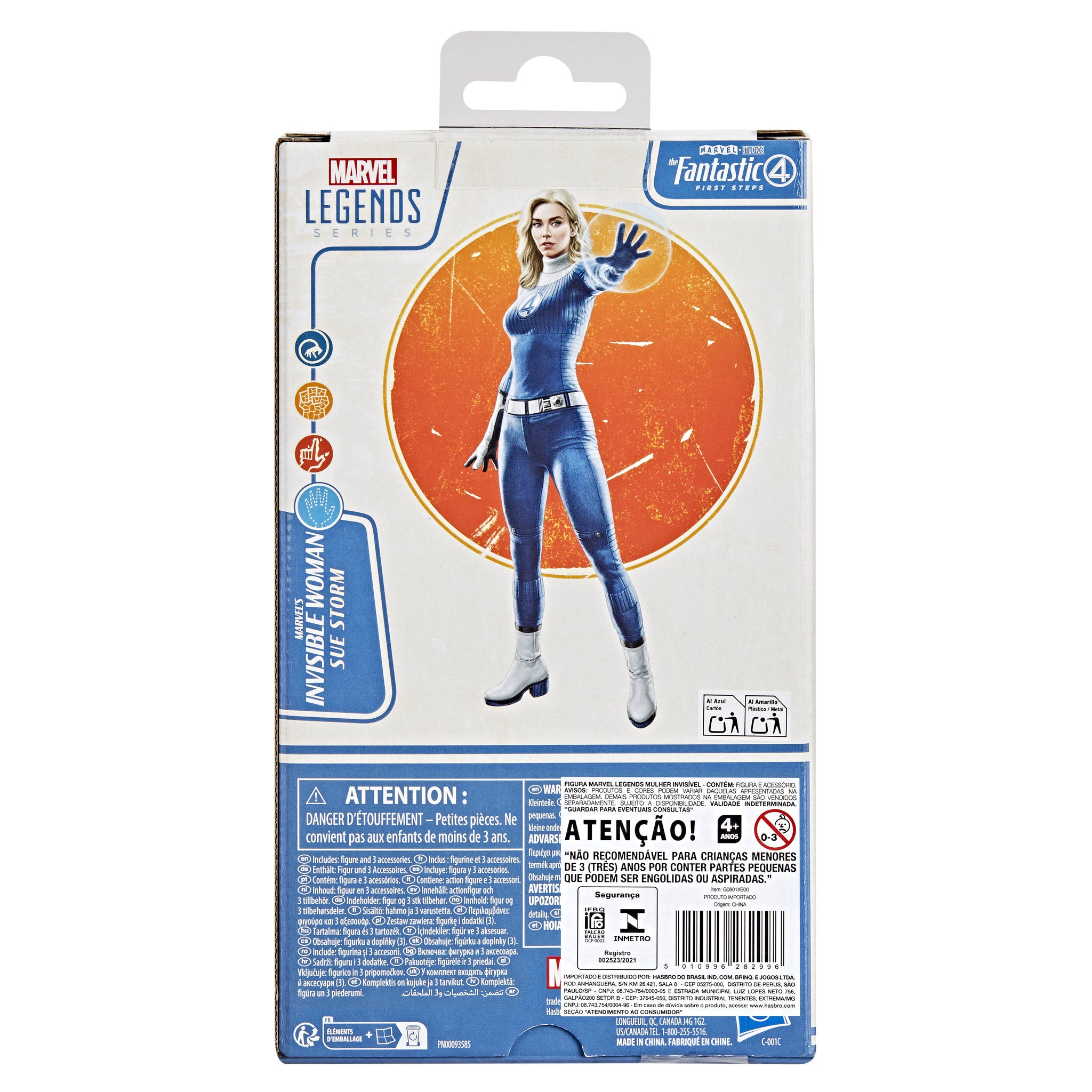 Marvel Legends Series The Fantastic 4 First Steps Action Figure - Invisible Woman