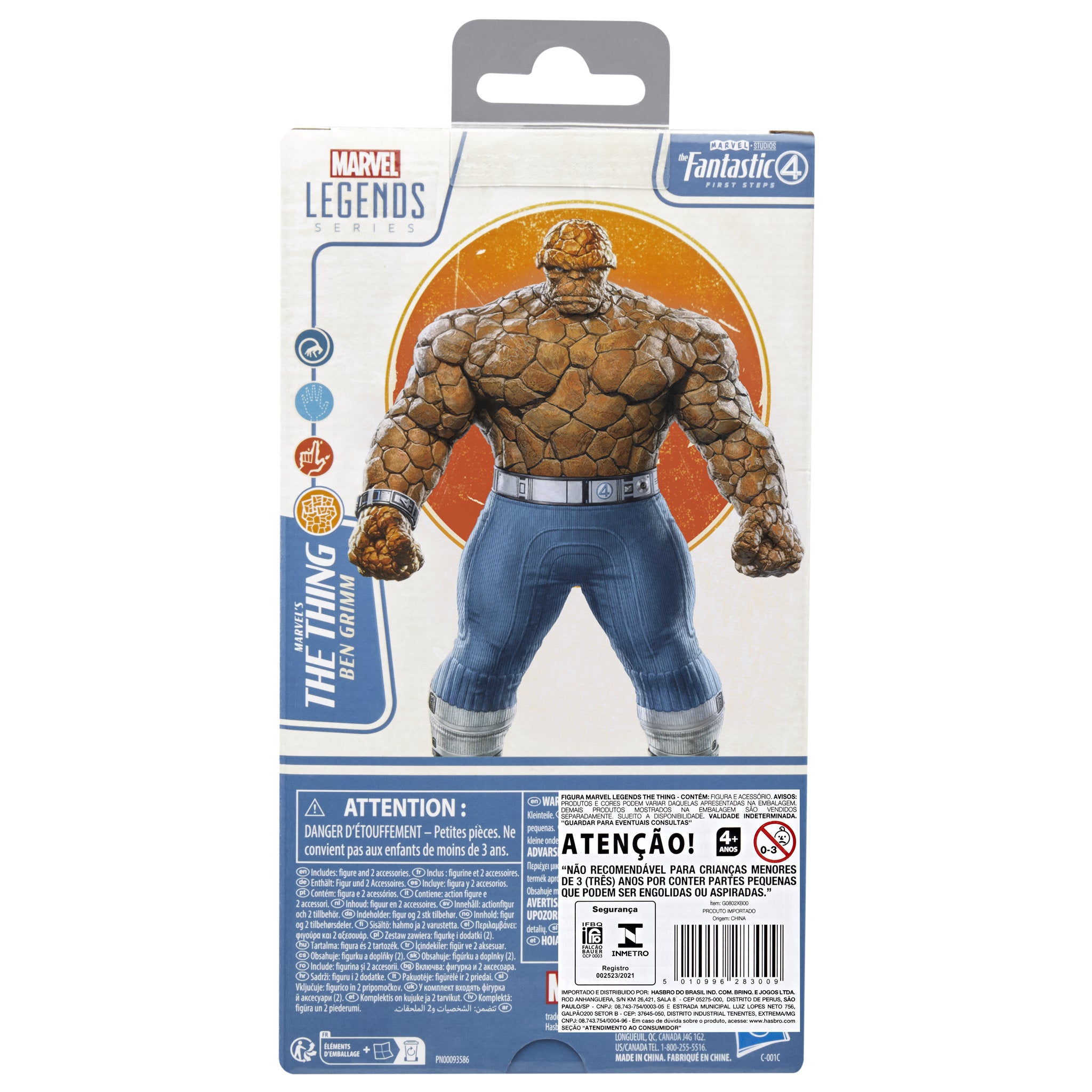 Marvel Legends Series The Fantastic 4 First Steps Action Figure - The Thing