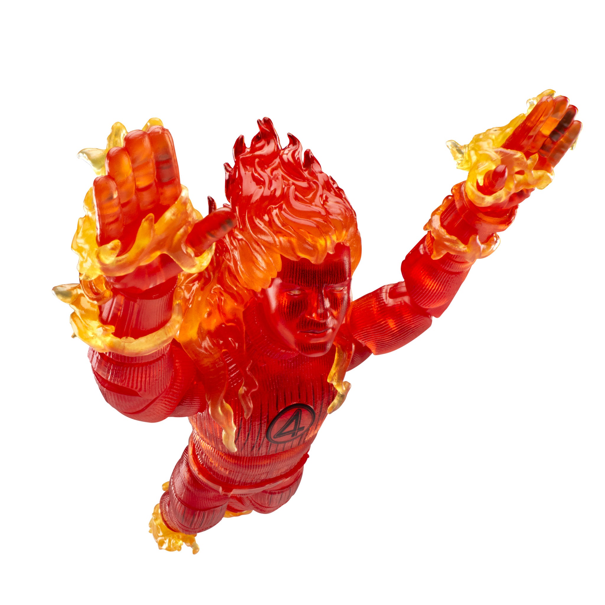 Marvel Legends Series The Fantastic 4 First Steps Action Figure - Human Torch