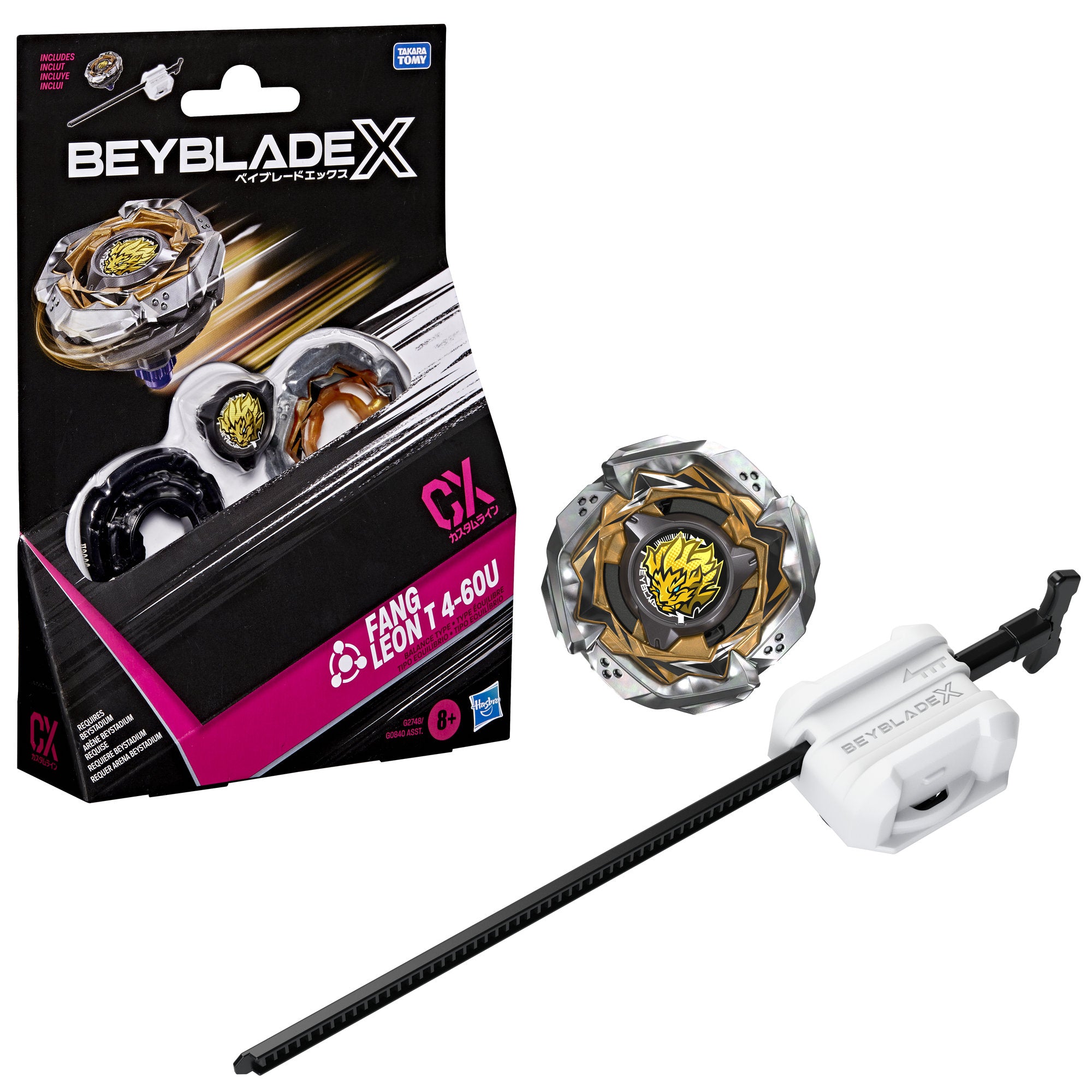 Beyblade X Fang Leon T 4-60U CX Starter Pack