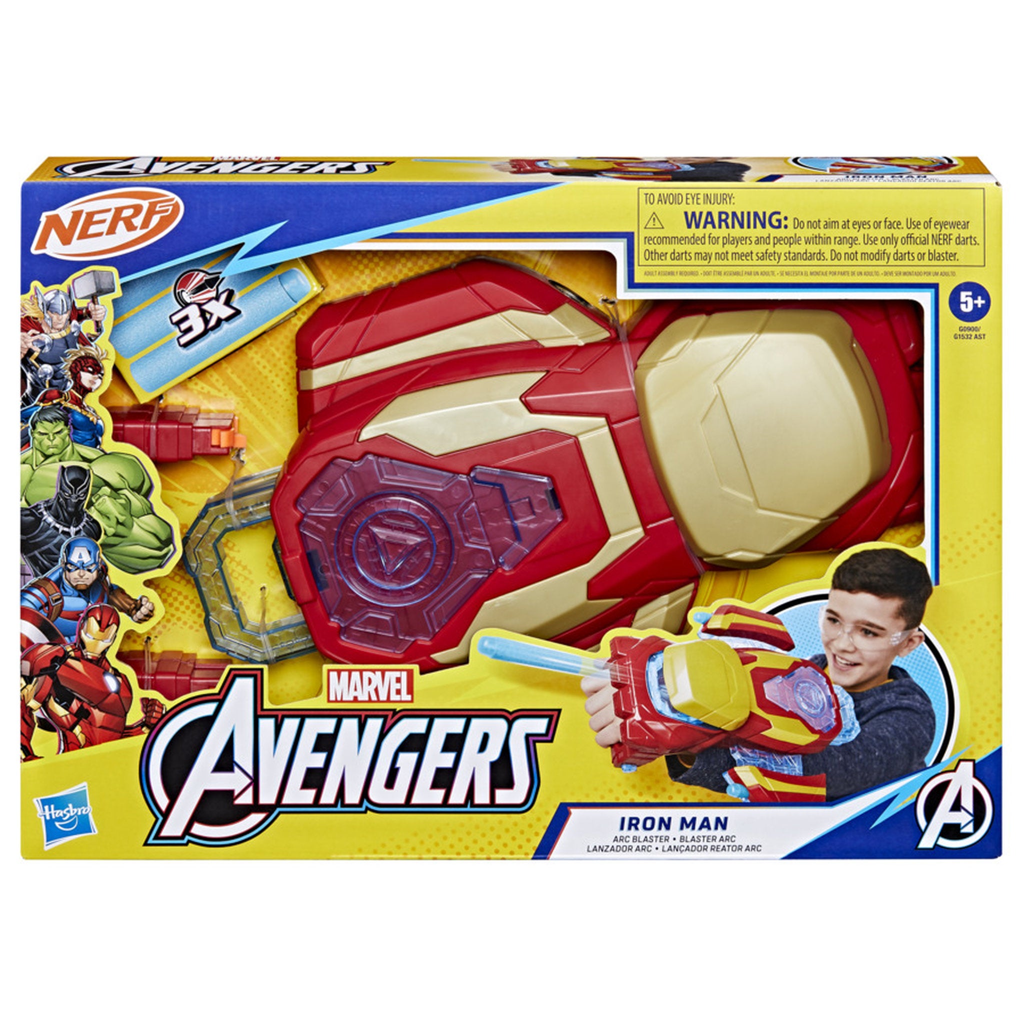 NERF Marvel Avengers Iron Man: Arc Blaster