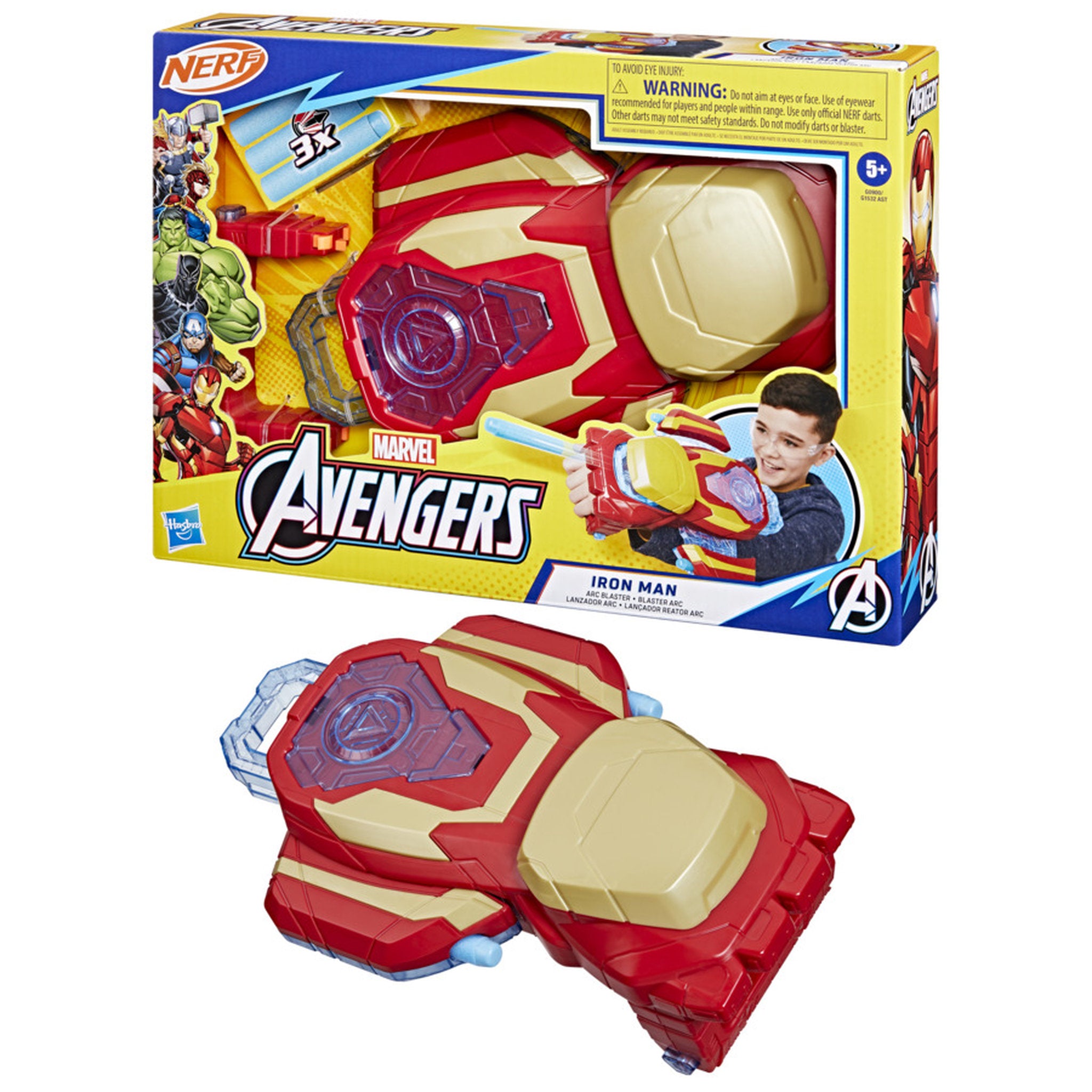NERF Marvel Avengers Iron Man: Arc Blaster