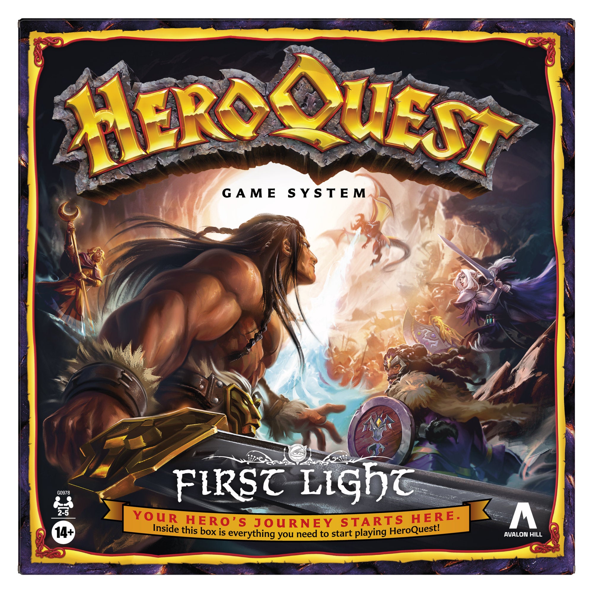 Heroquest First Light Tabletop Game