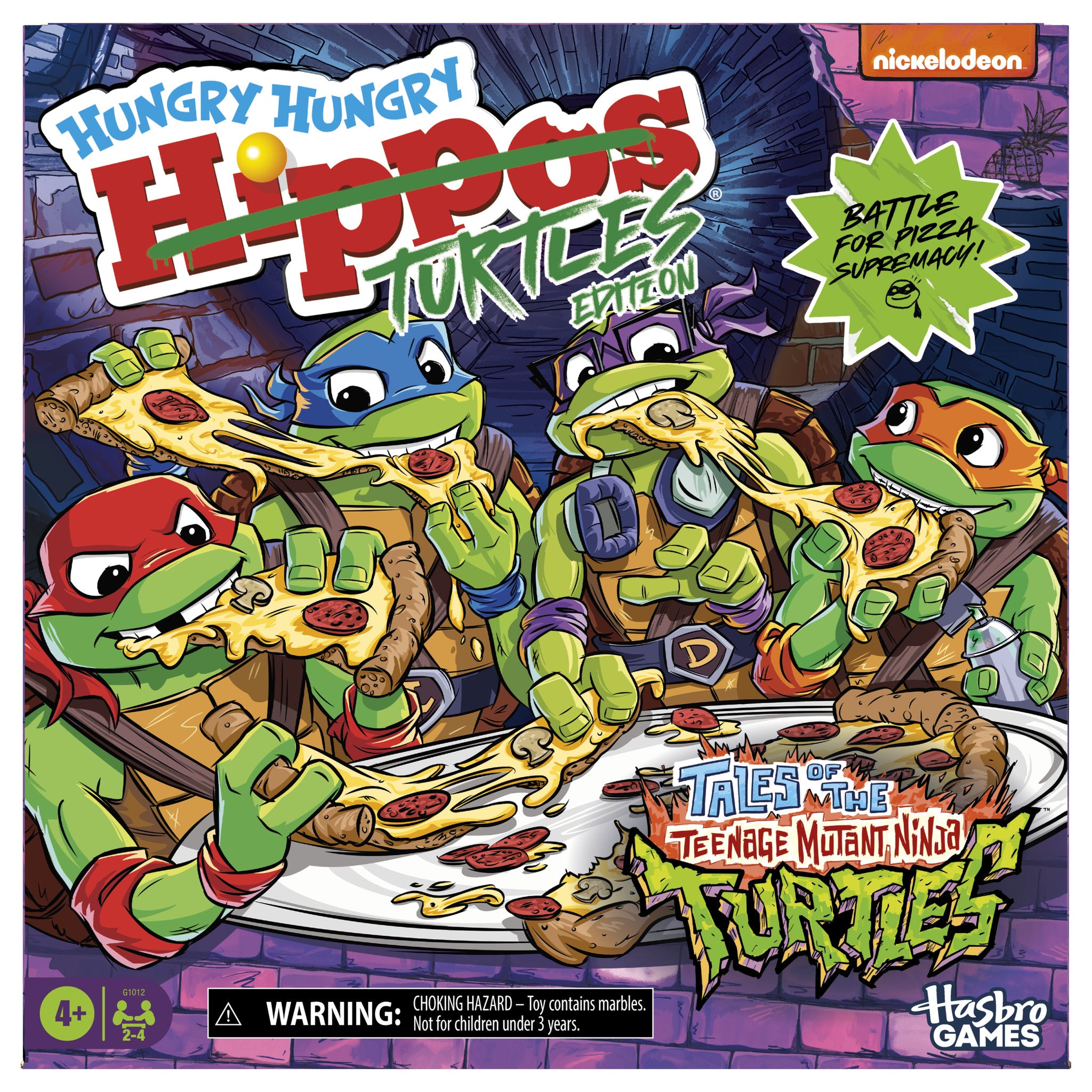 Hungry Hungry Hippos Teenage Mutant Ninja Turtles