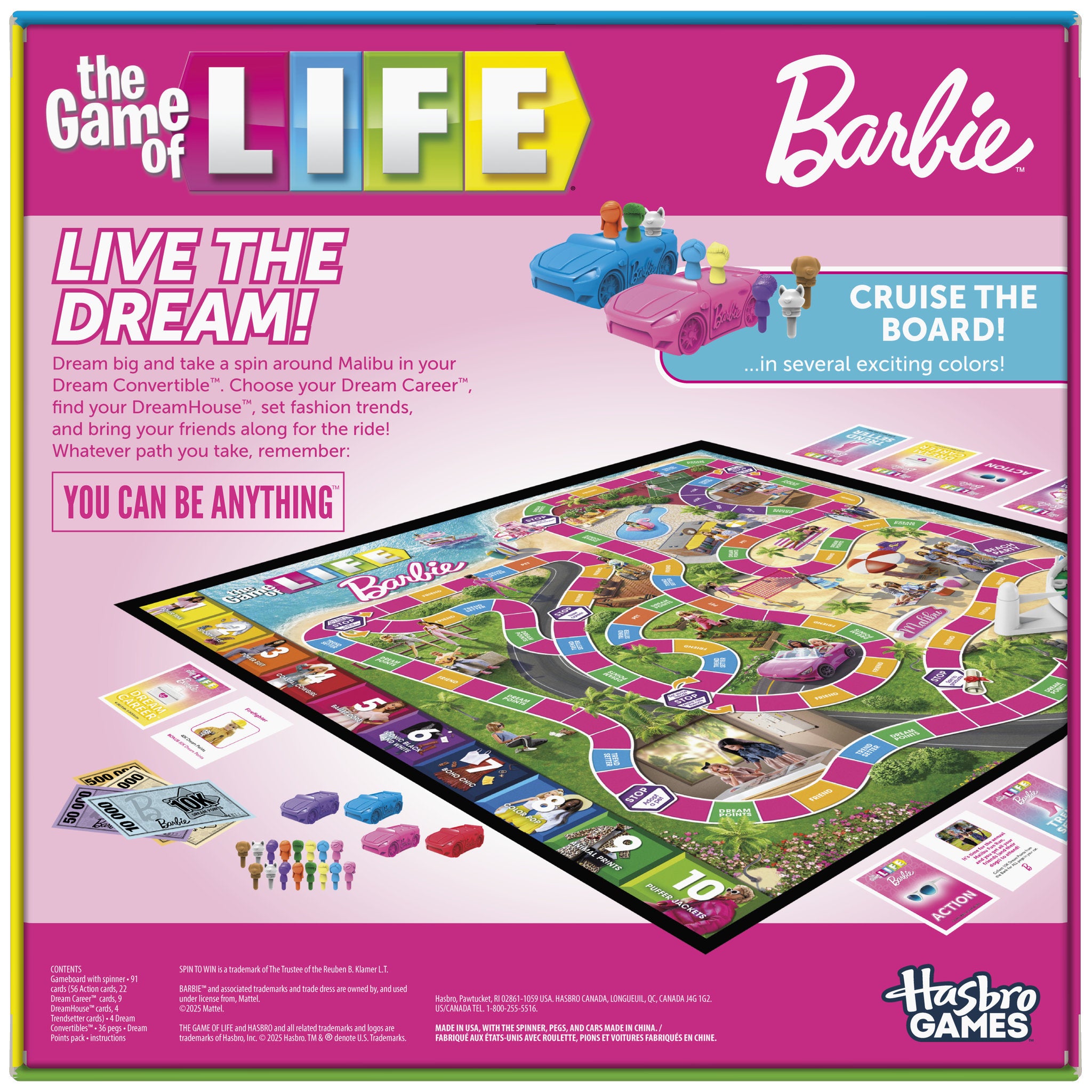 The Game Of Life - Barbie - Toyworld Australia